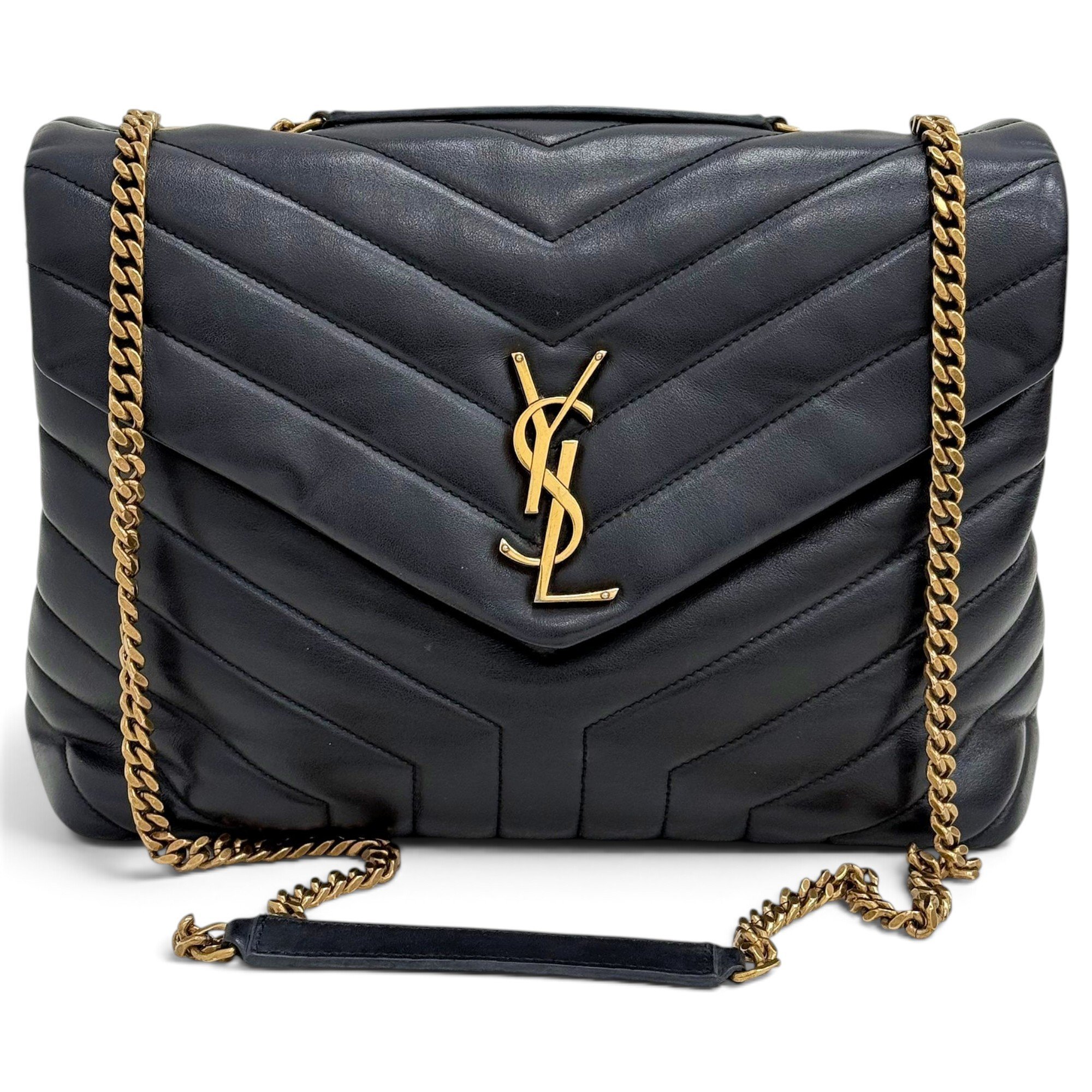 Loulou leather handbag