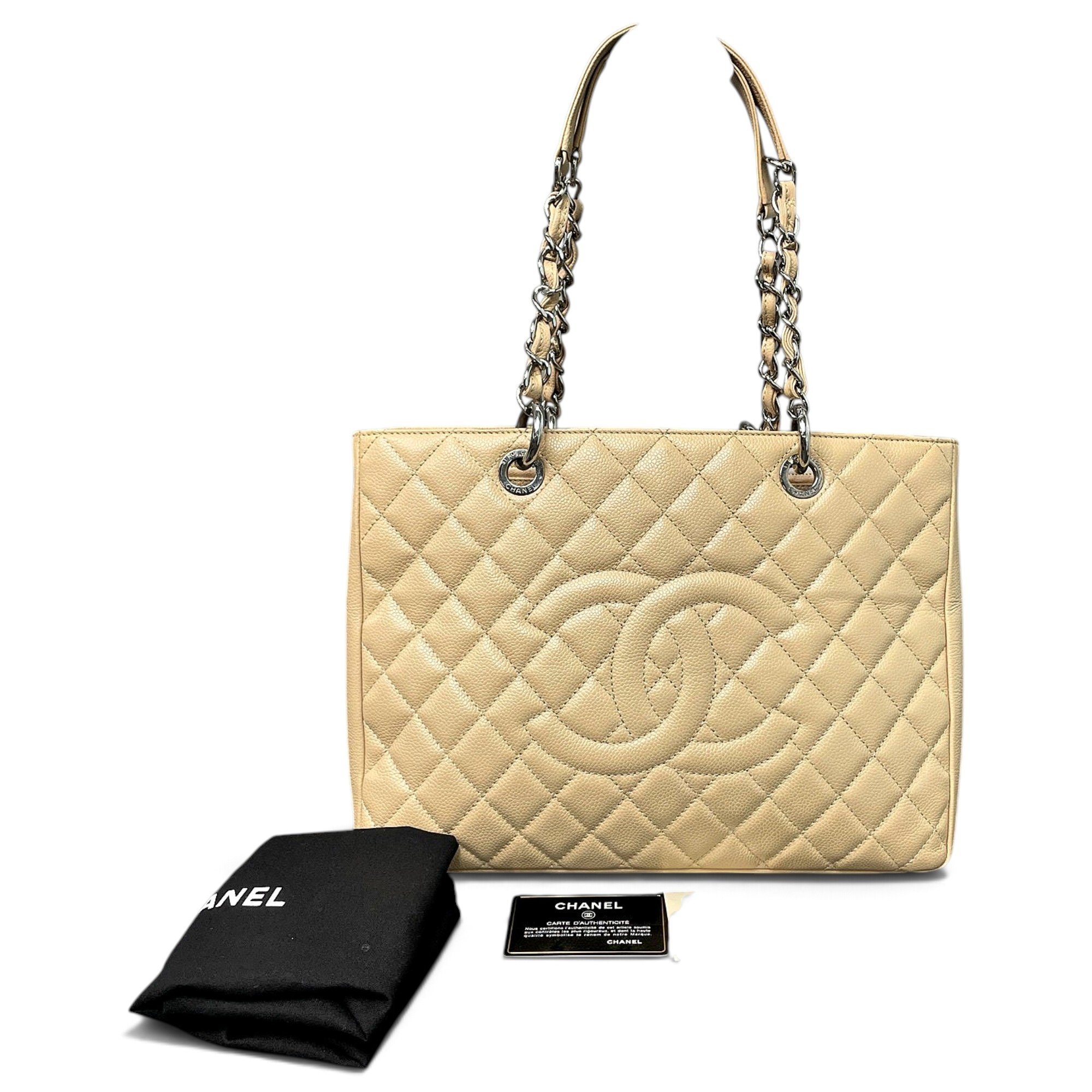Grand shopping leather tote