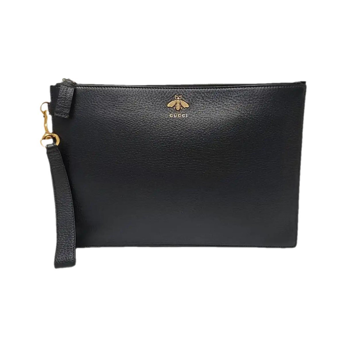 Animalier leather handbag