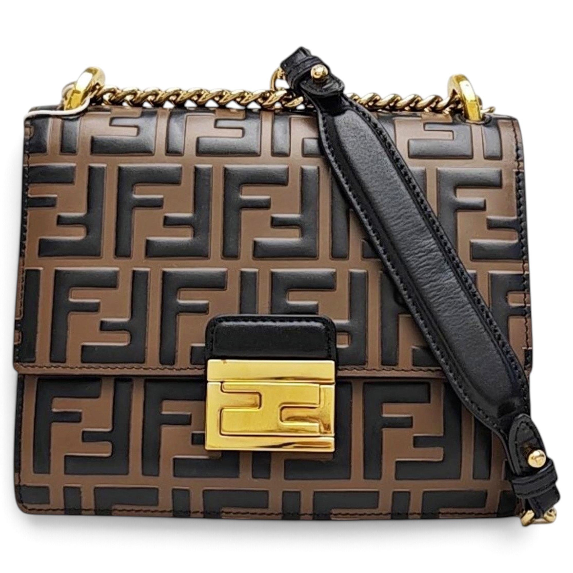 Kan U leather handbag