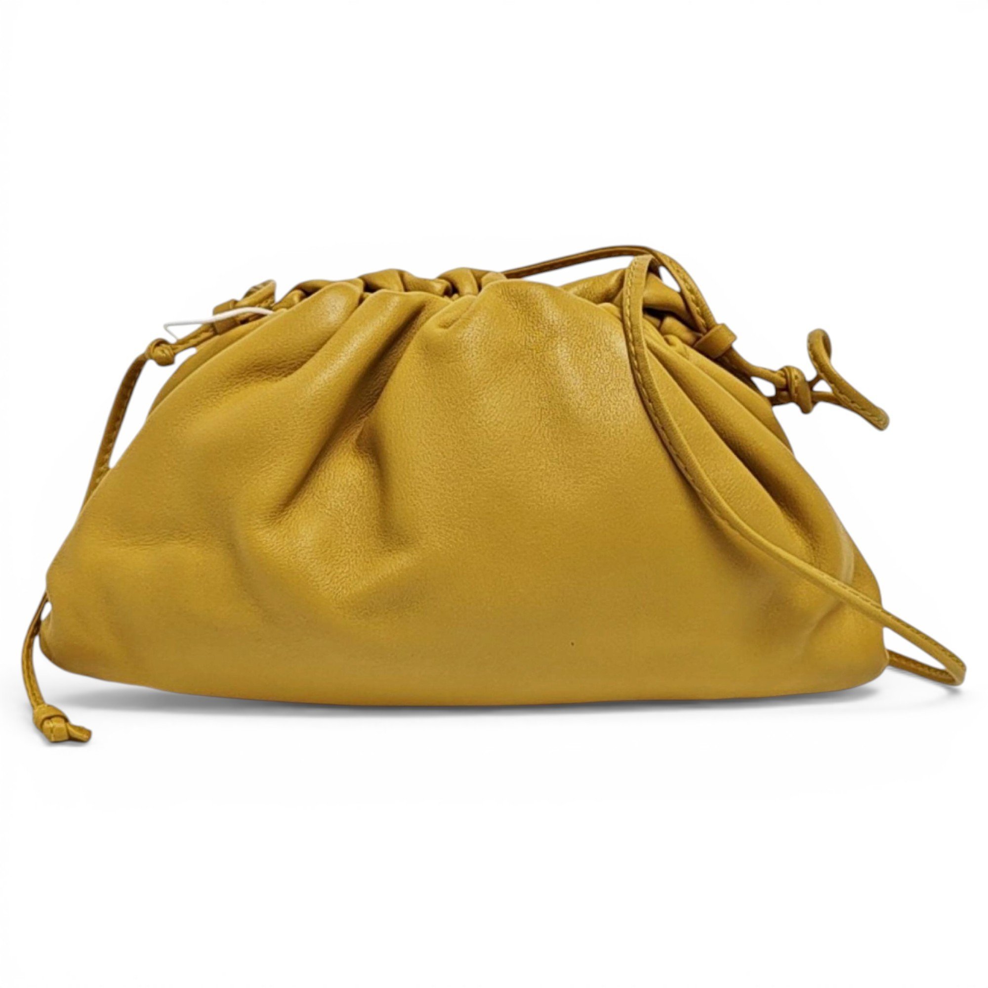 Pouch leather crossbody bag