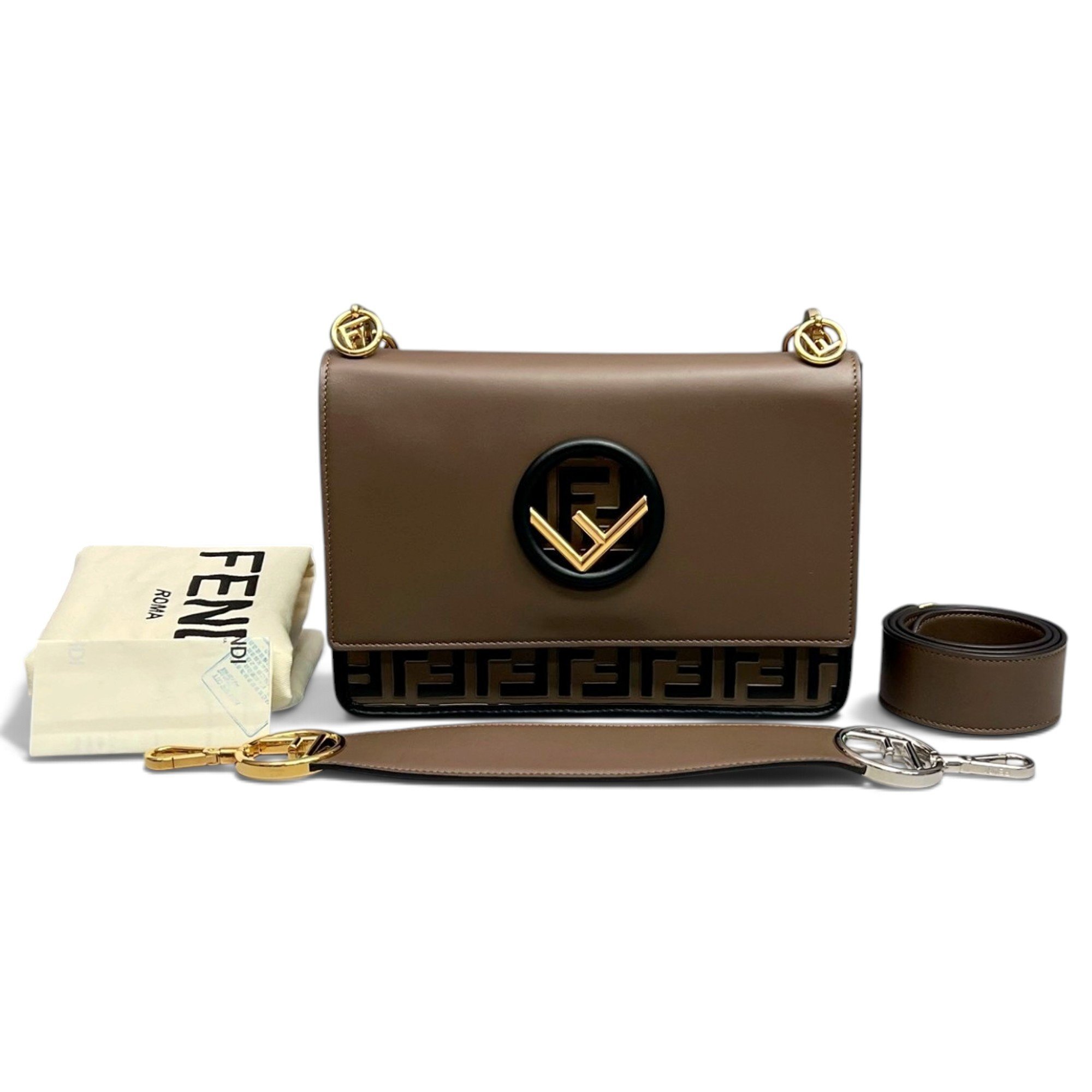 Kan I leather handbag