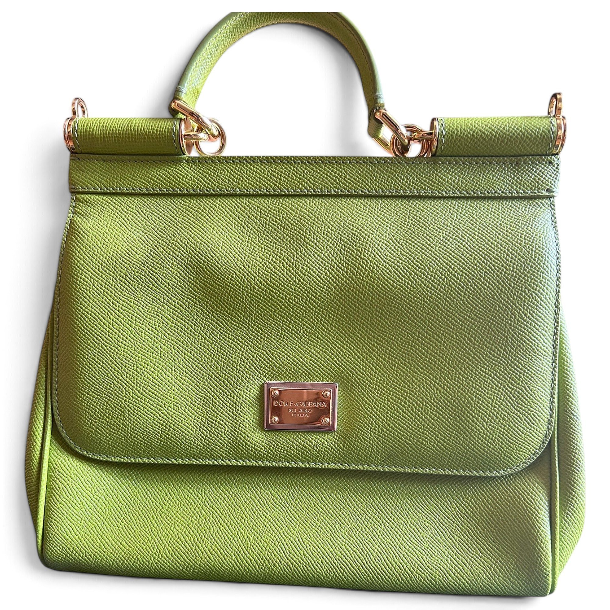 Dolce & Gabbana Sicily leather tote