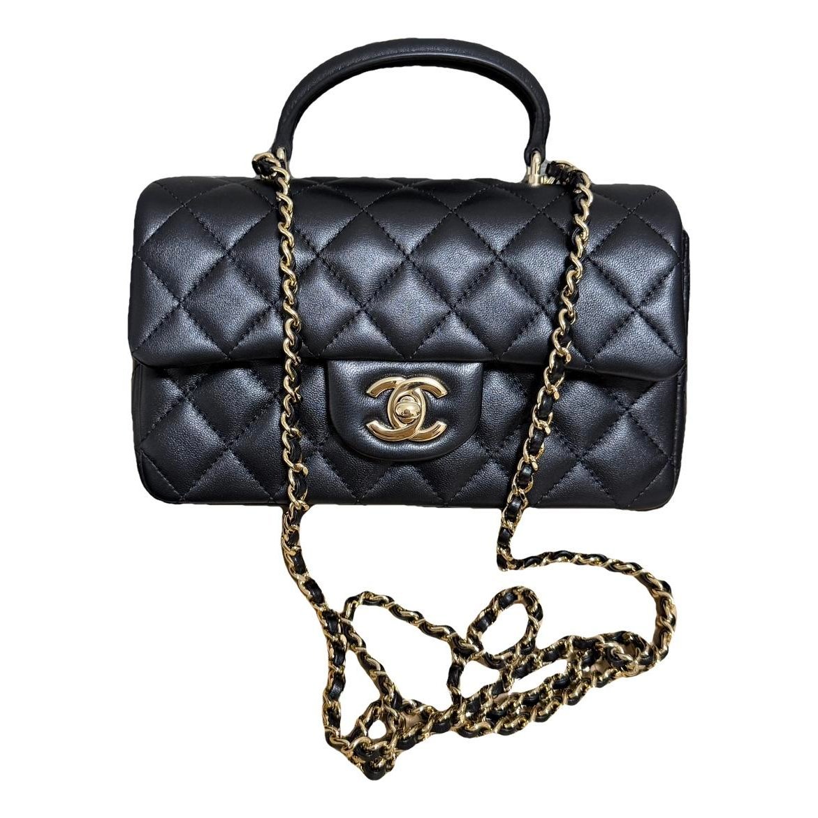 Timeless/Classique leather clutch bag