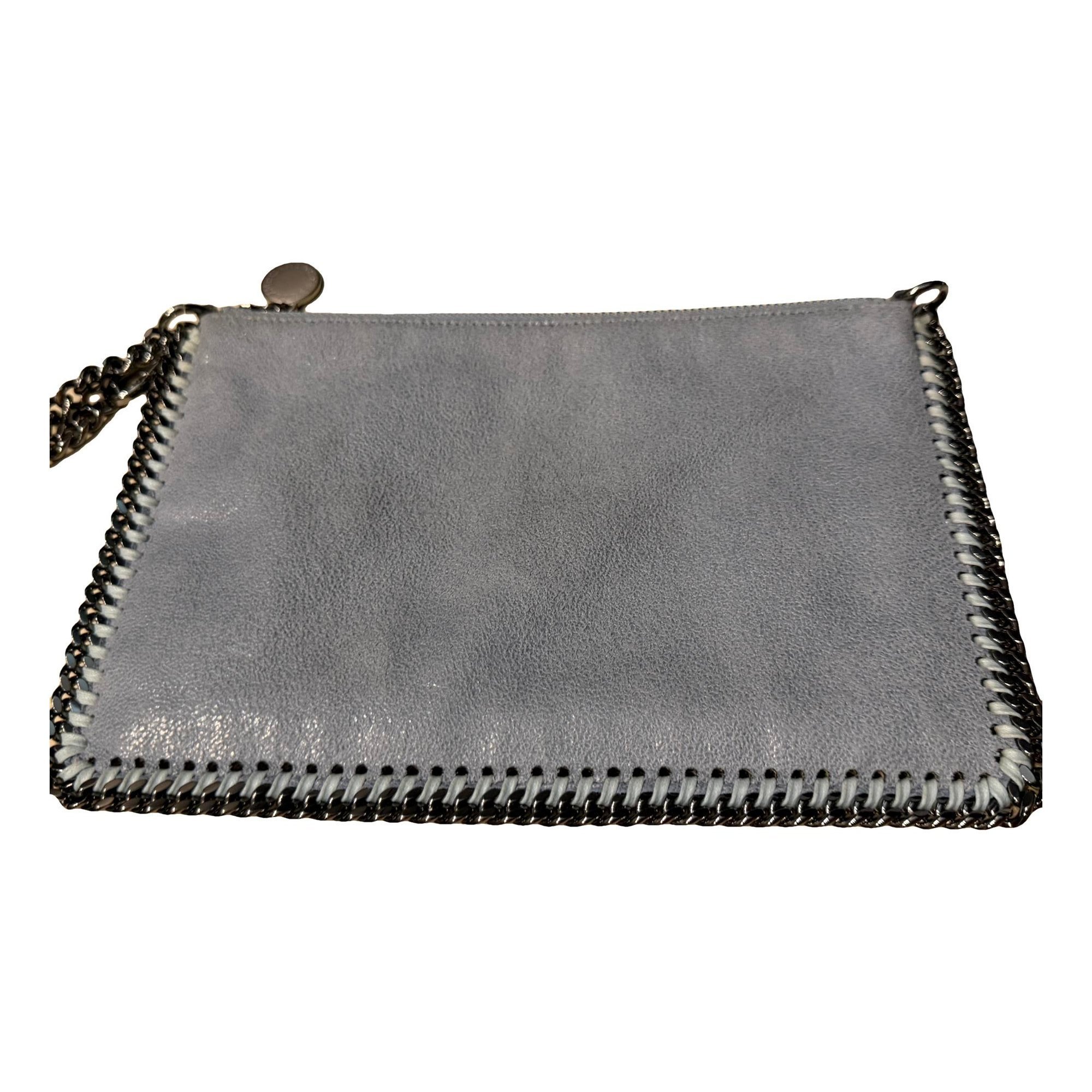 Falabella vegan leather clutch bag