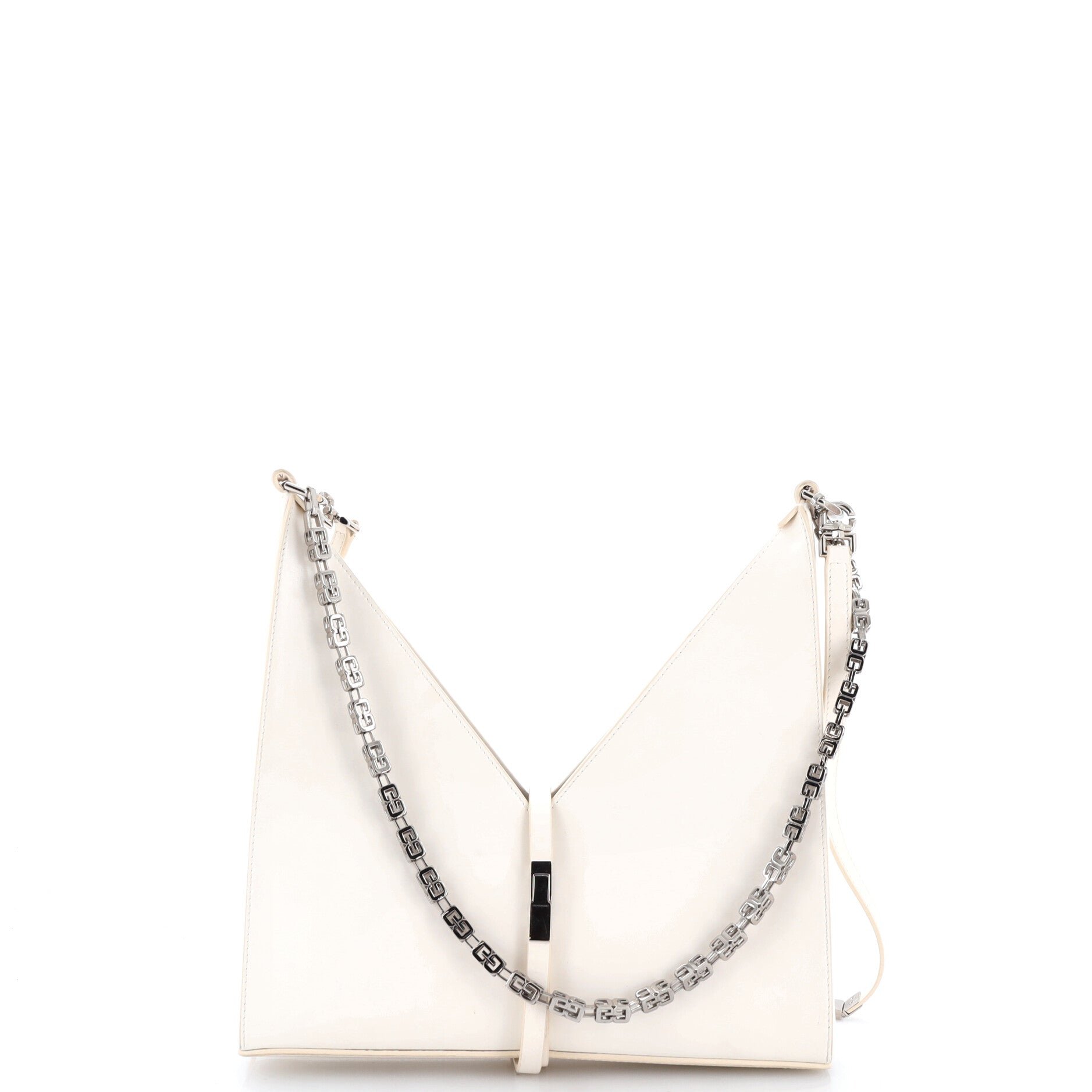 Cut Out Shoulder Bag Leather Small