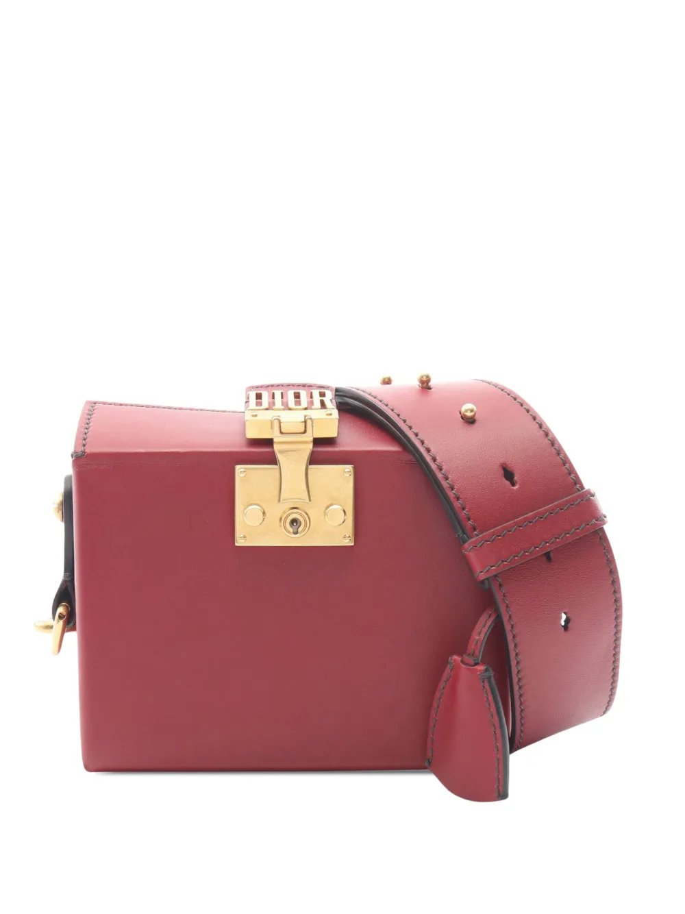 2000-2026 Lambskin Dioraddict Lockbox crossbody bag