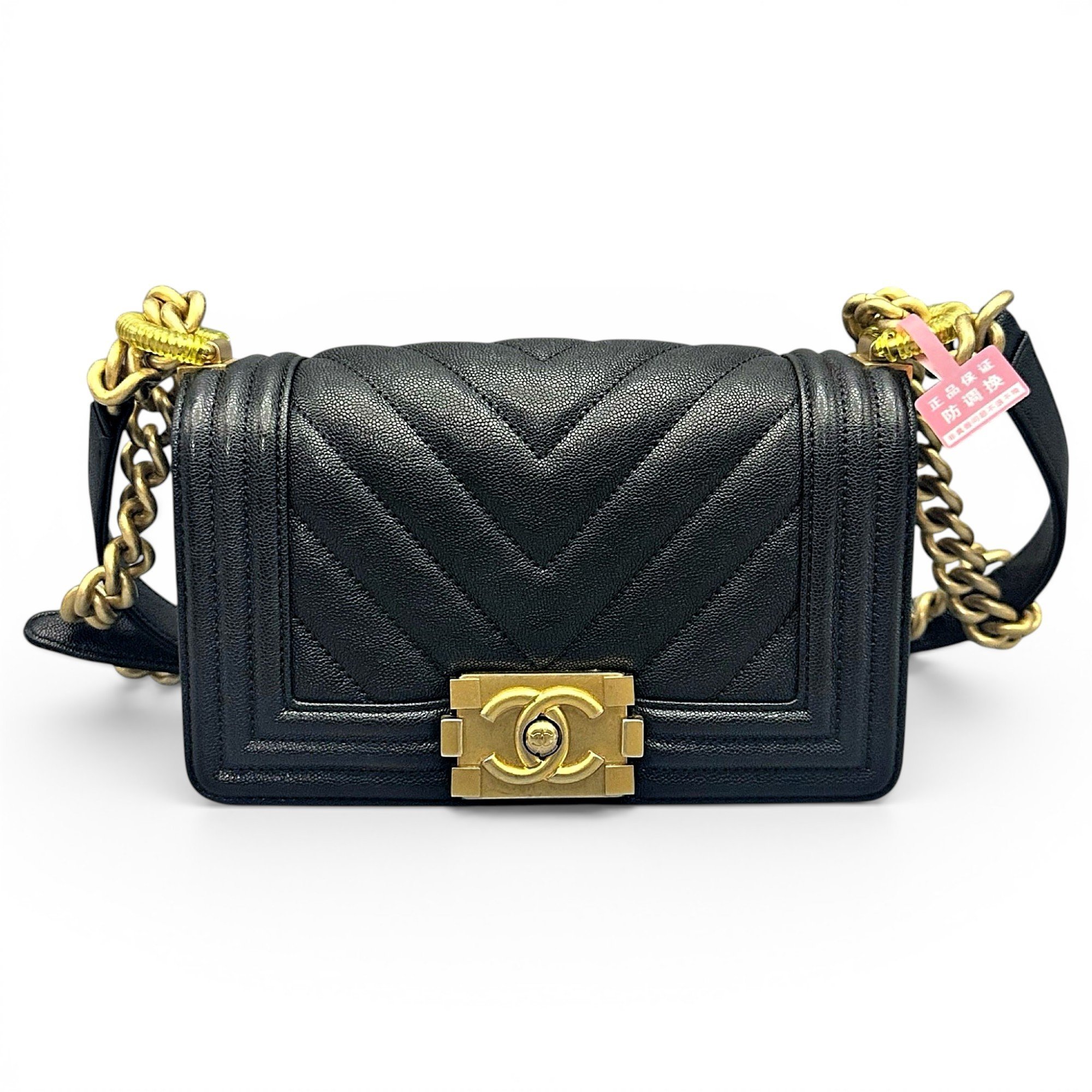 Boy leather handbag
