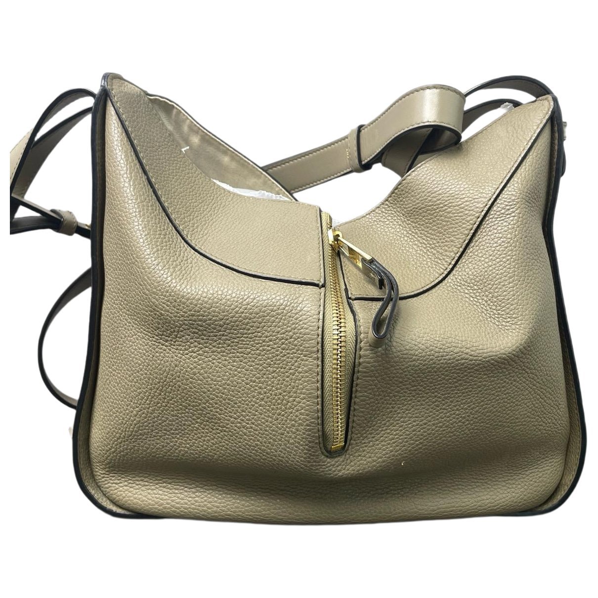 Hammock leather handbag