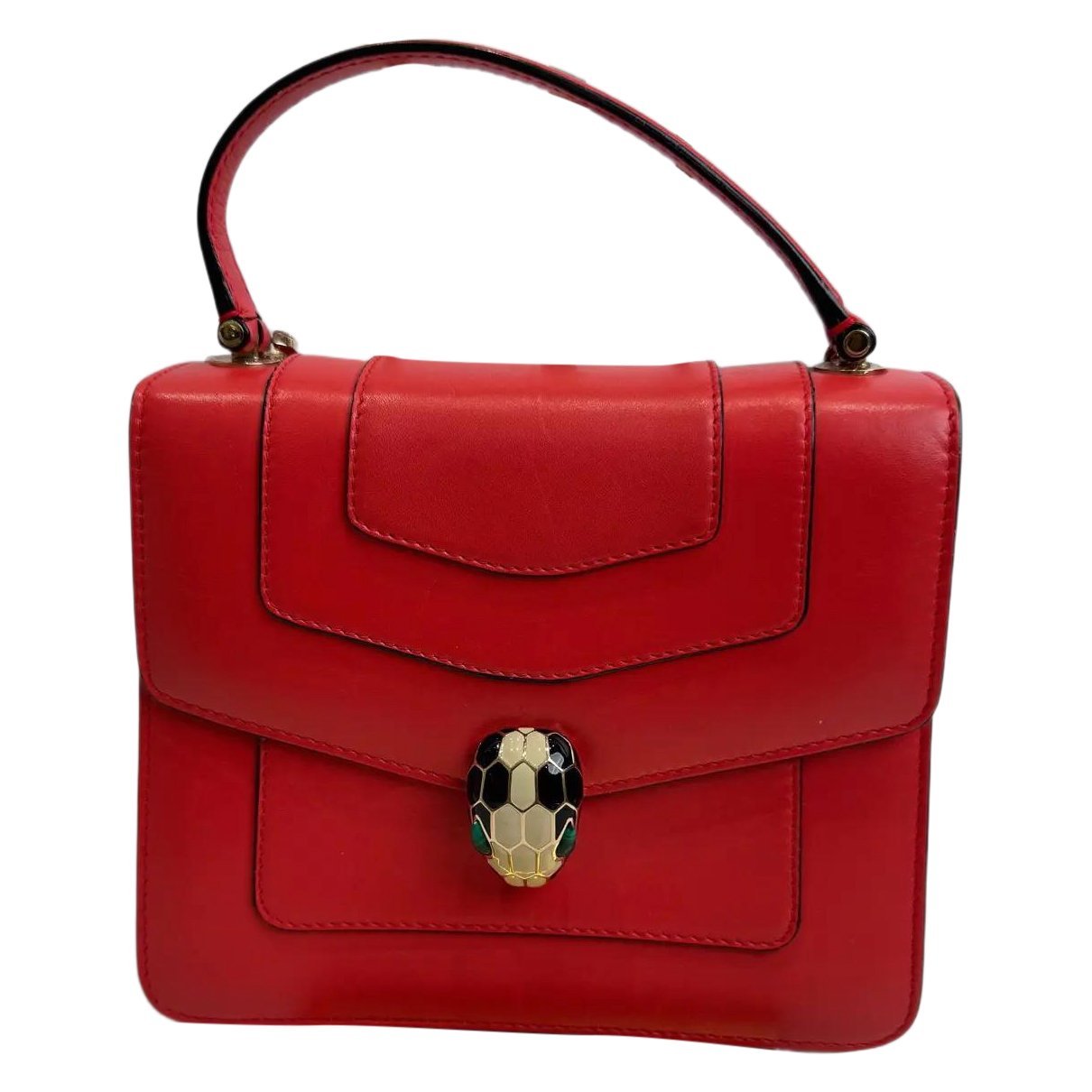 Serpenti leather crossbody bag