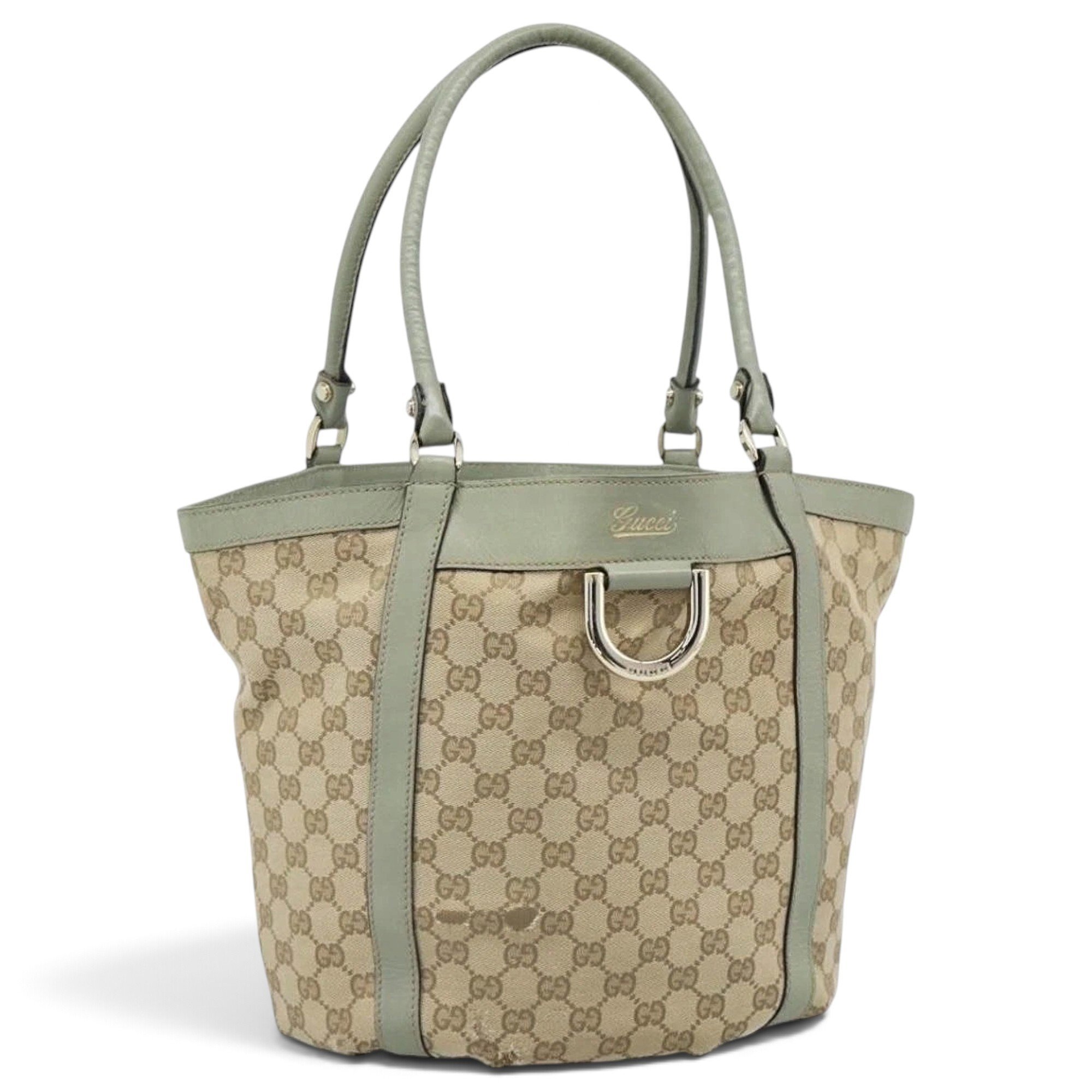 Leather tote
