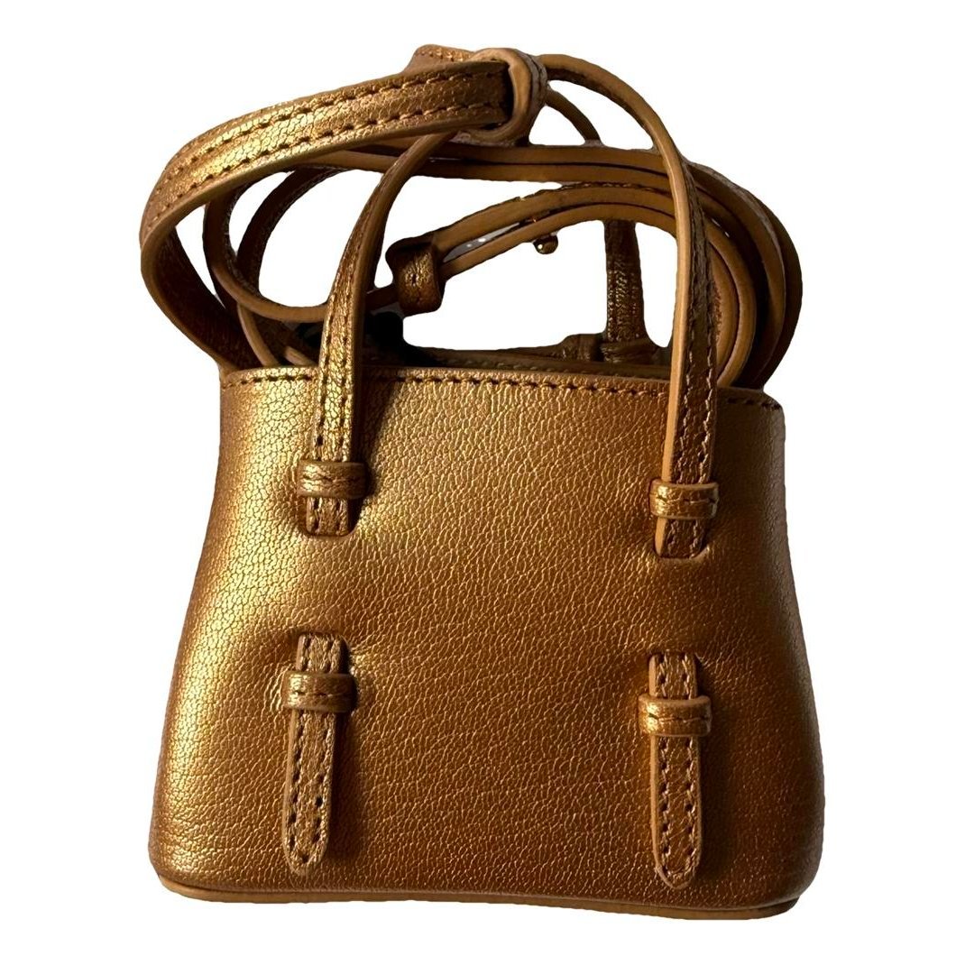 Alaia Mina leather crossbody bag