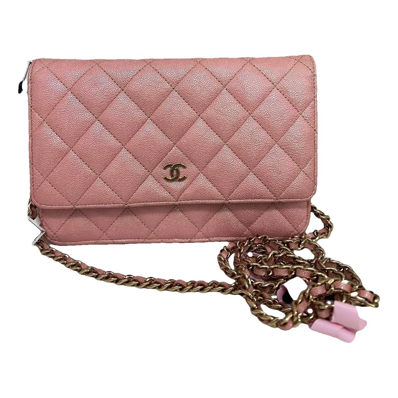 Wallet On Chain Timeless/Classique leather crossbody bag