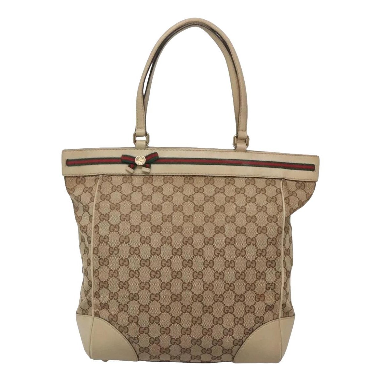 Leather tote