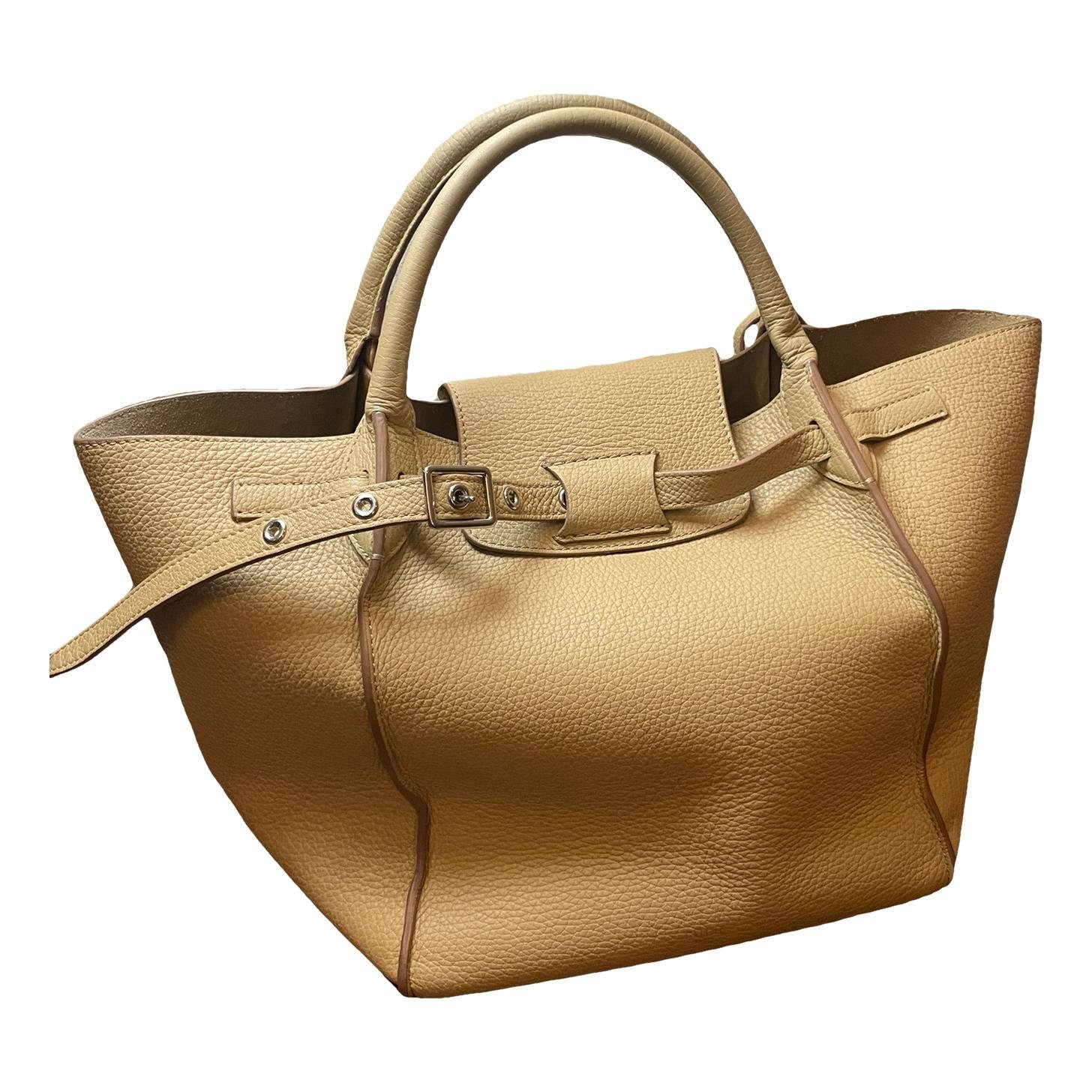 Big Bag leather handbag
