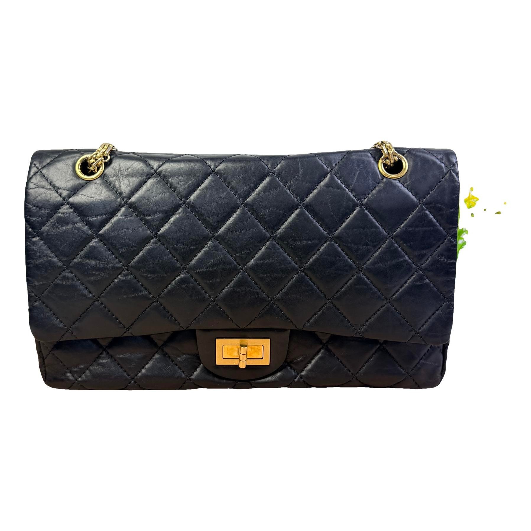 2.55 leather handbag