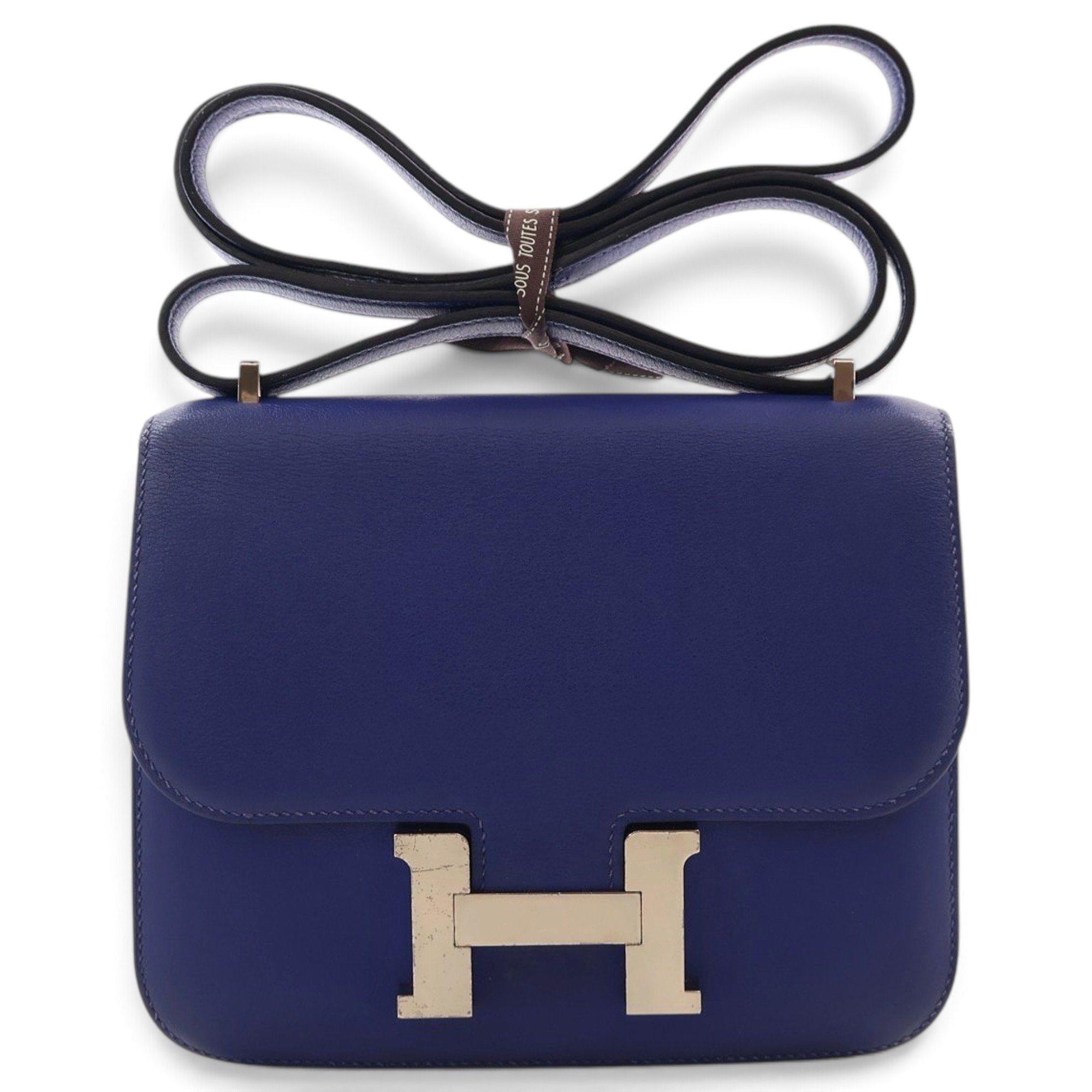Constance leather crossbody bag