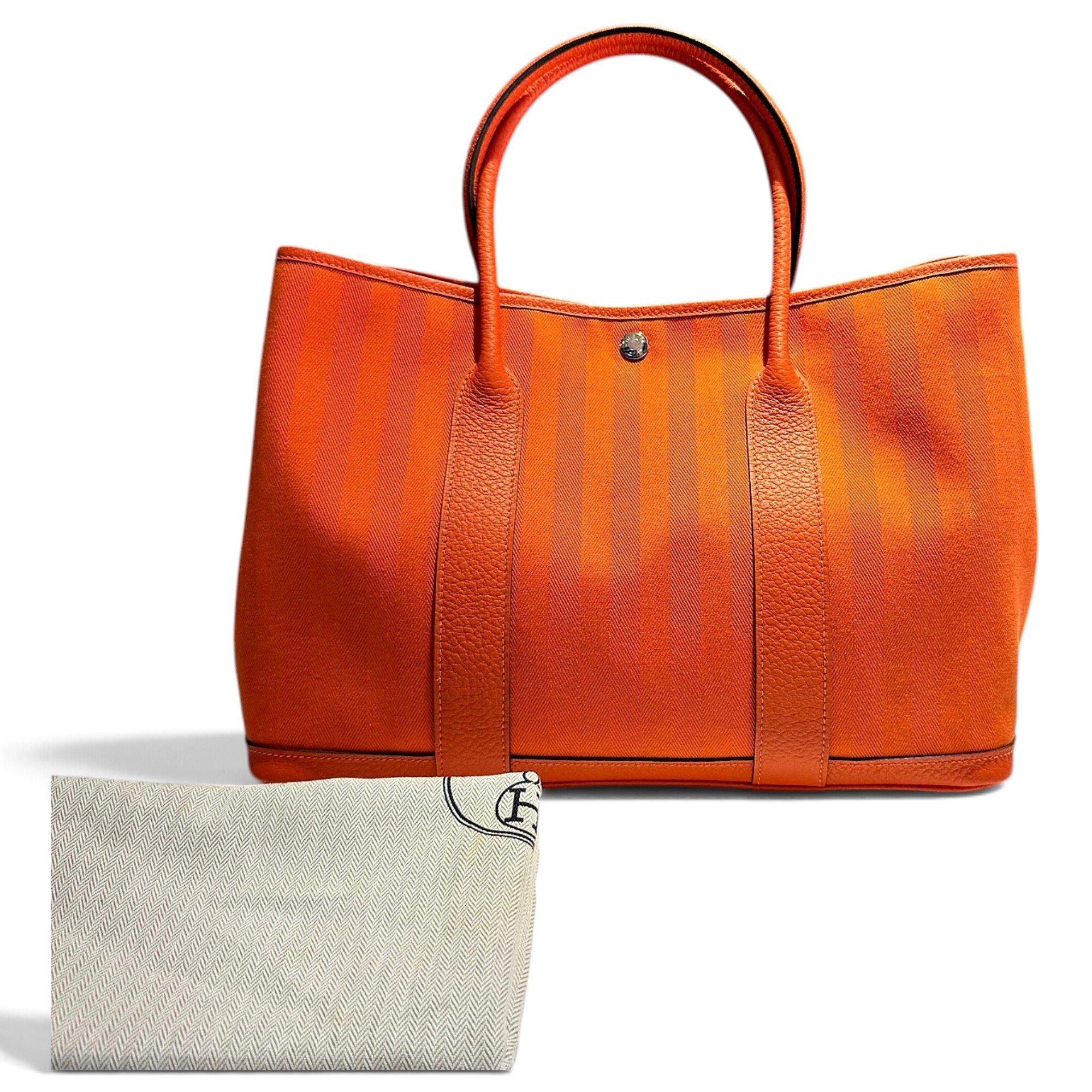 Garden Party leather handbag