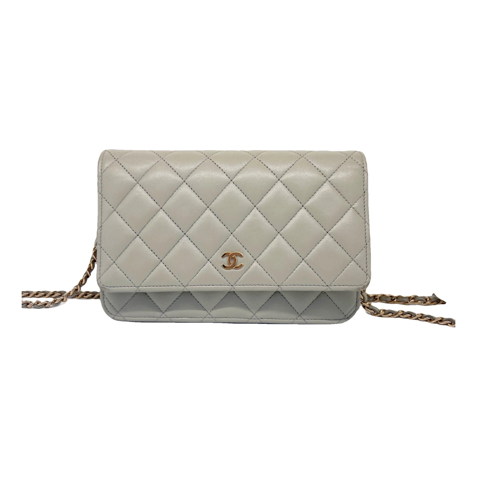 Wallet On Chain Timeless/Classique leather crossbody bag