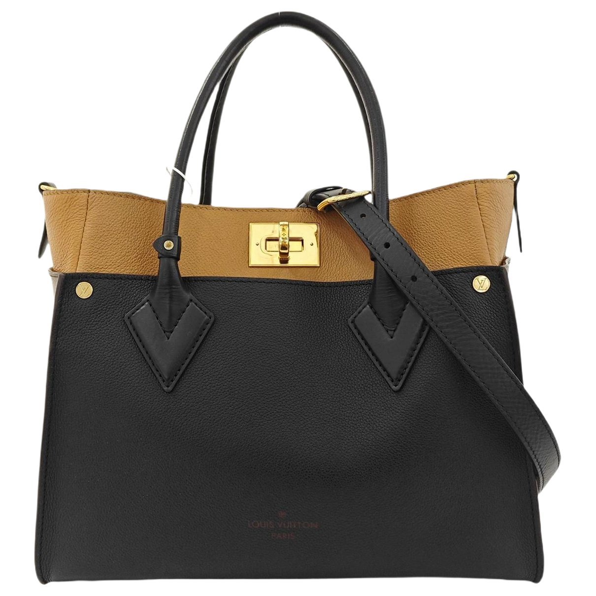 On My Side leather handbag