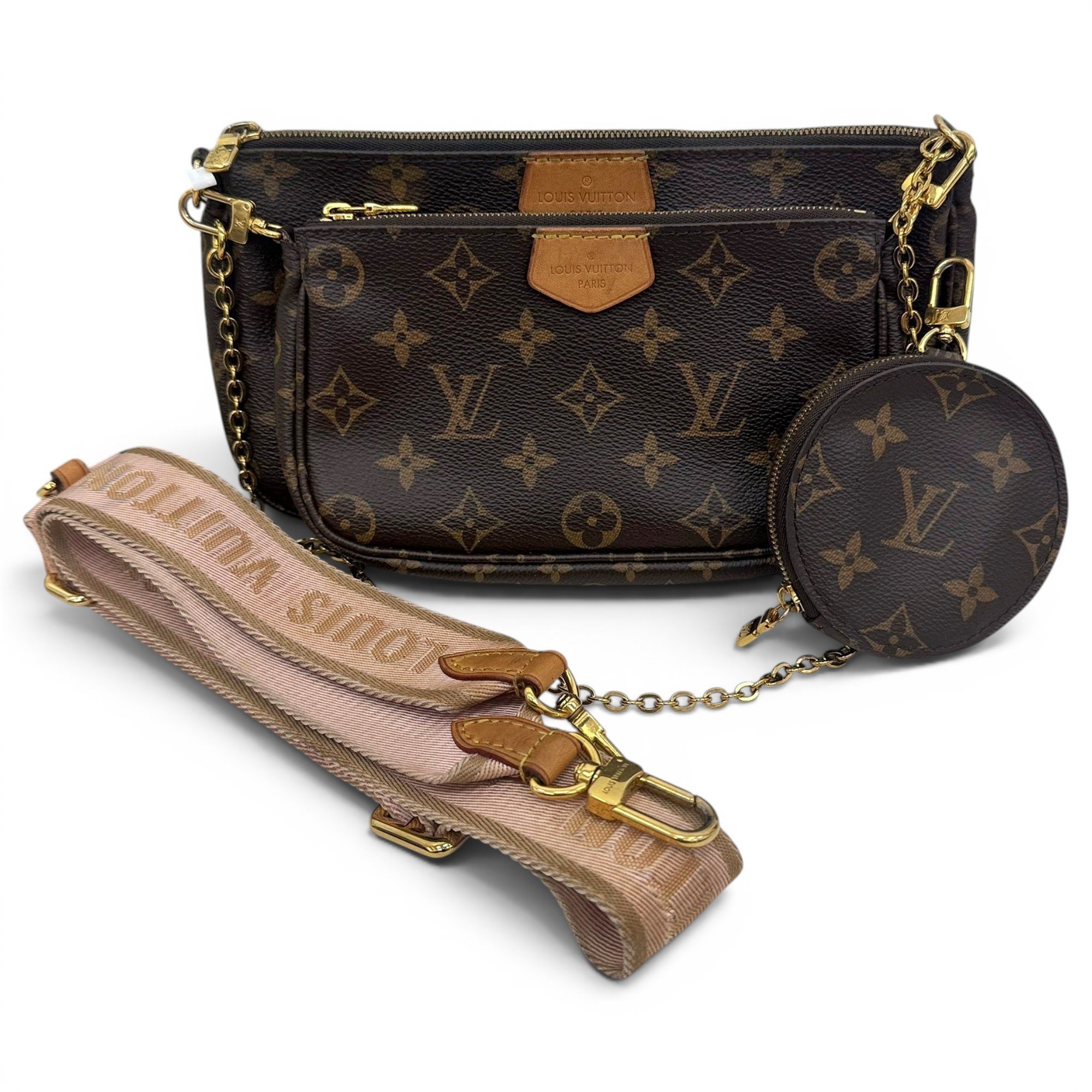 Multi Pochette Accessoires leather crossbody bag