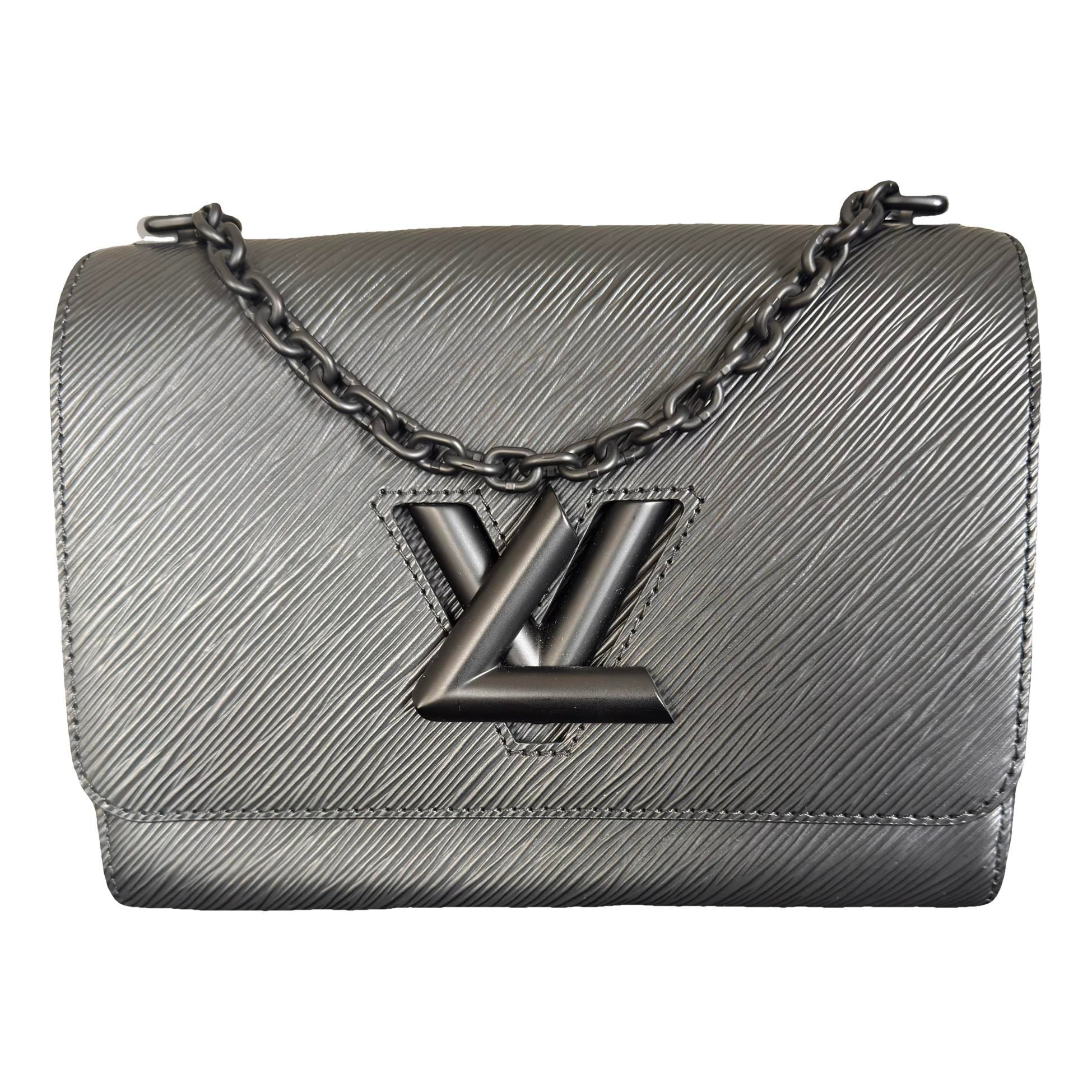 Twist leather crossbody bag