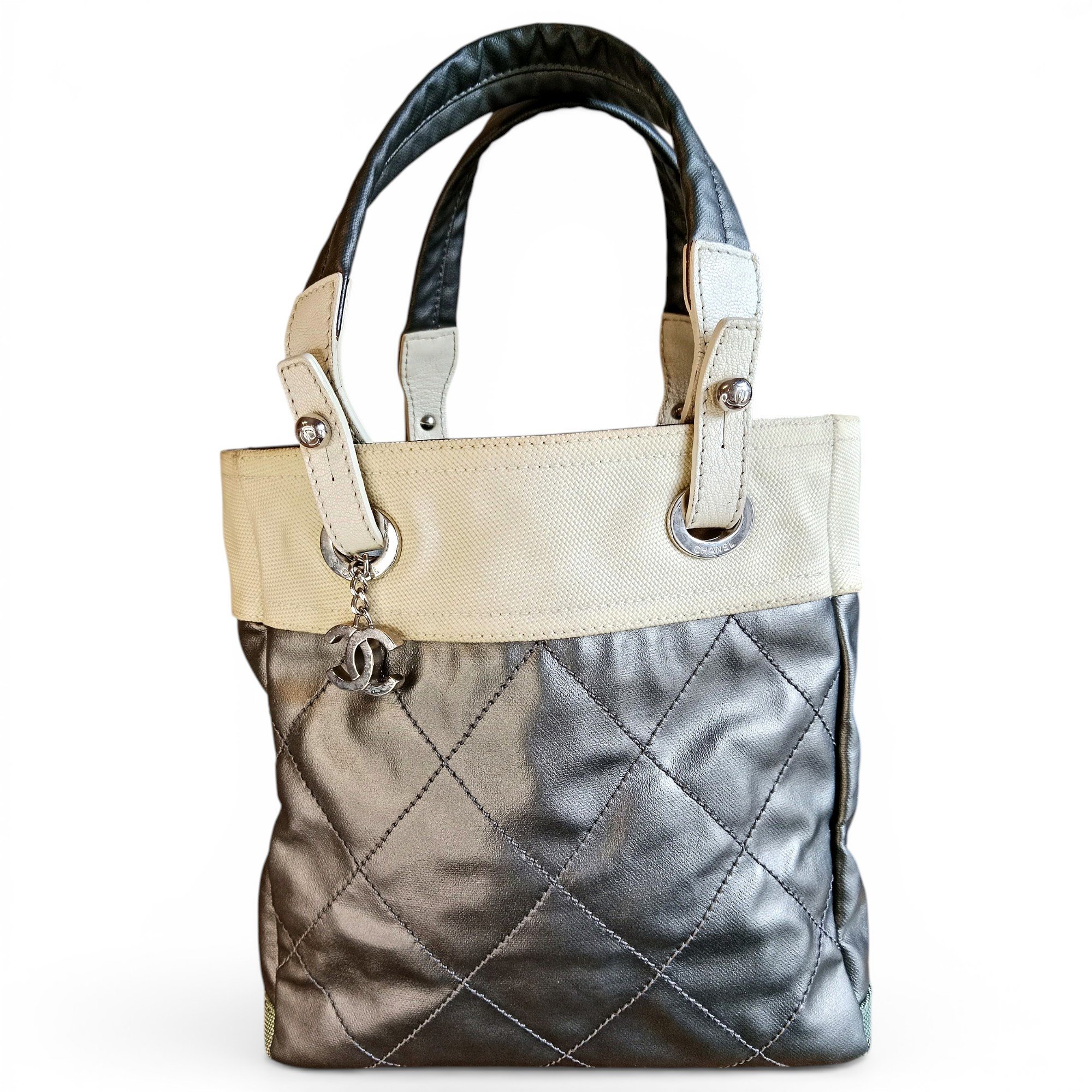 Petite Shopping Tote leather tote
