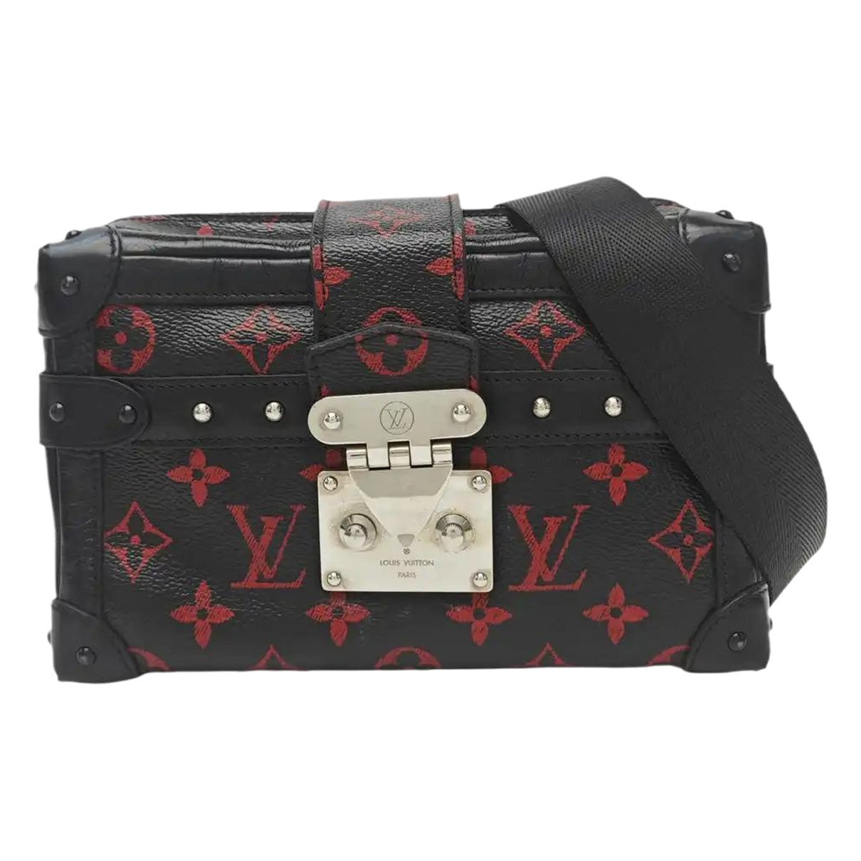 Petite Malle leather handbag