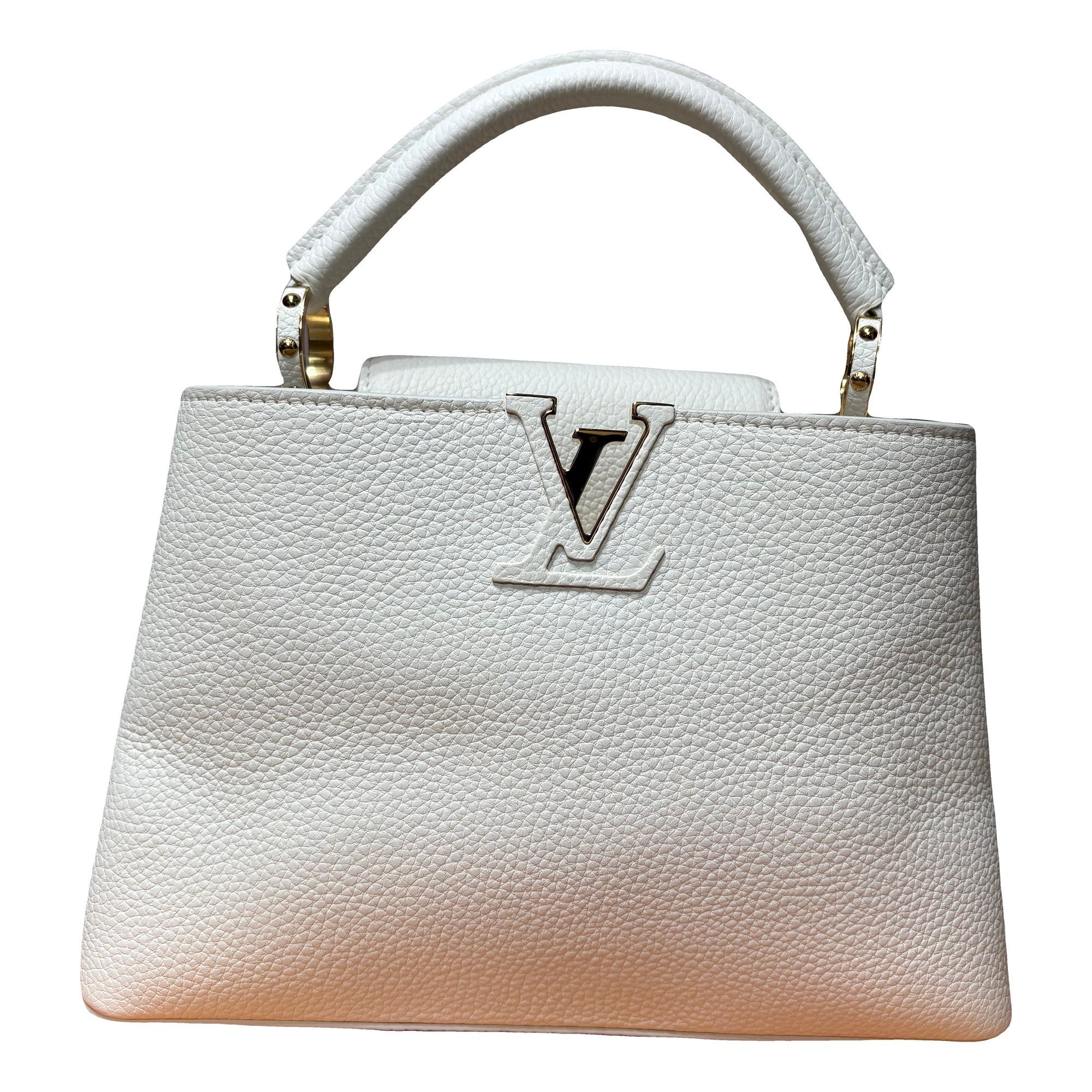 Capucines leather handbag
