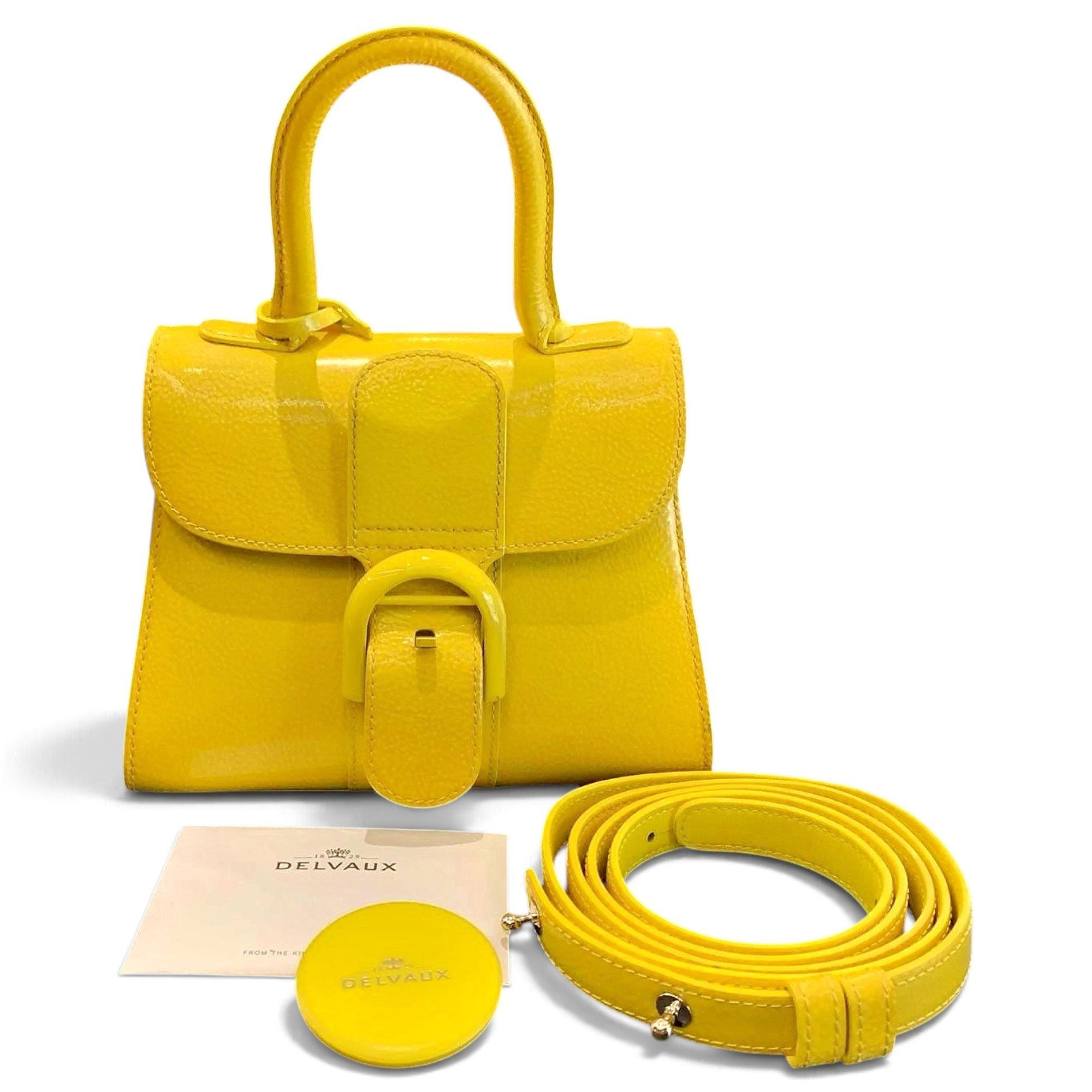 Tempête patent leather handbag
