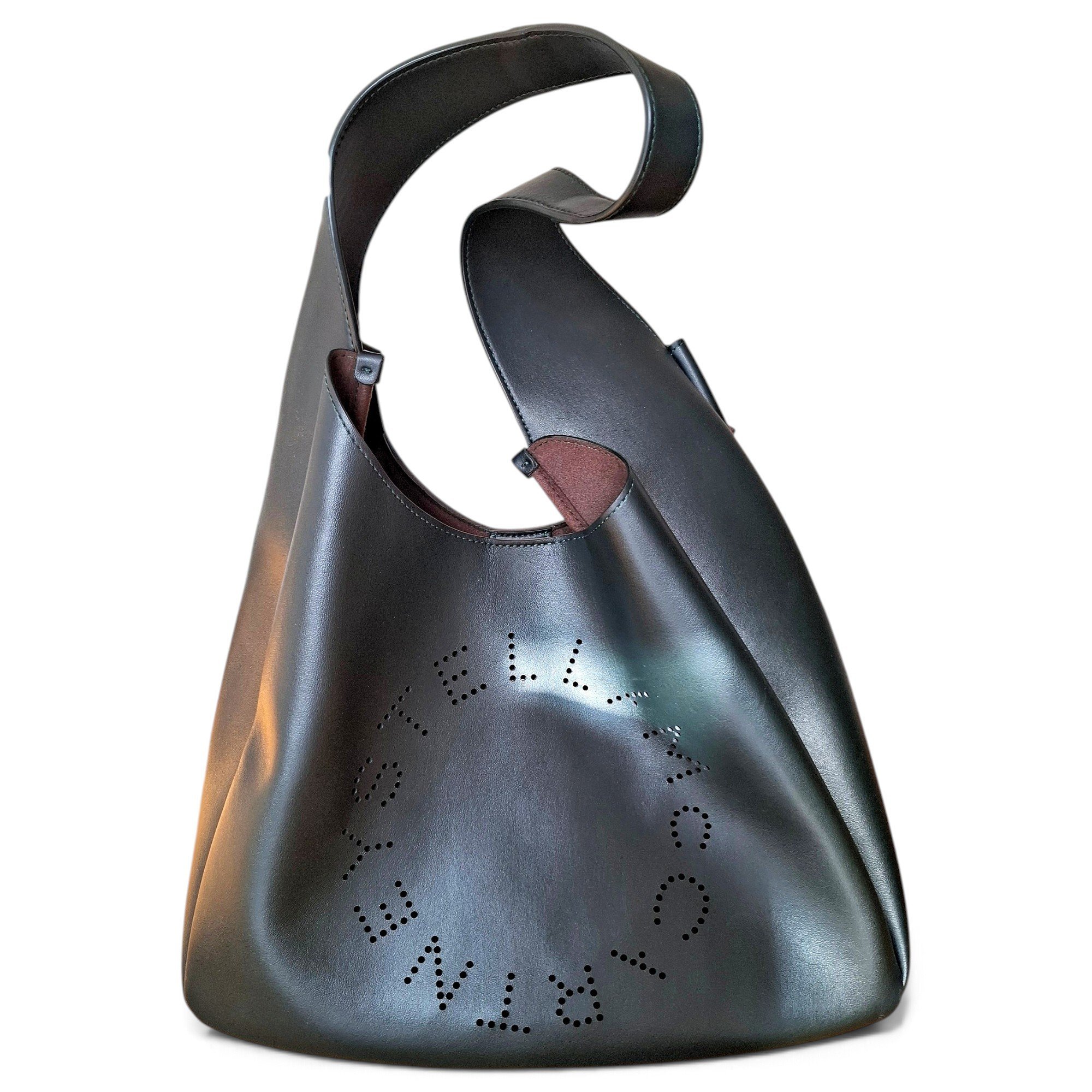 Vegan leather tote