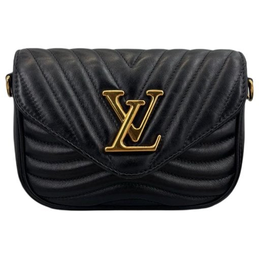 Multi-Pochette New Wave leather handbag