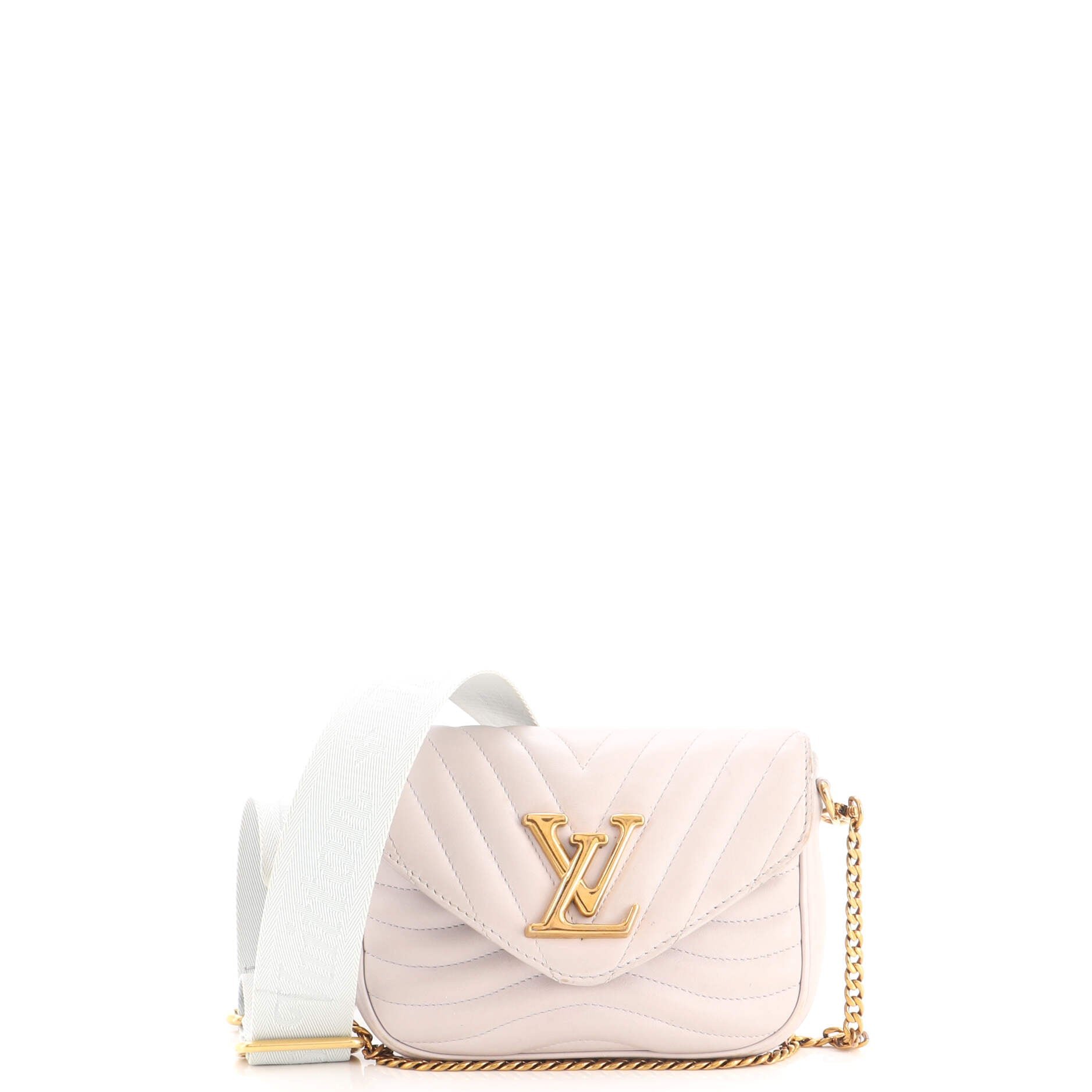 New Wave Multi Pochette Quilted Leather
