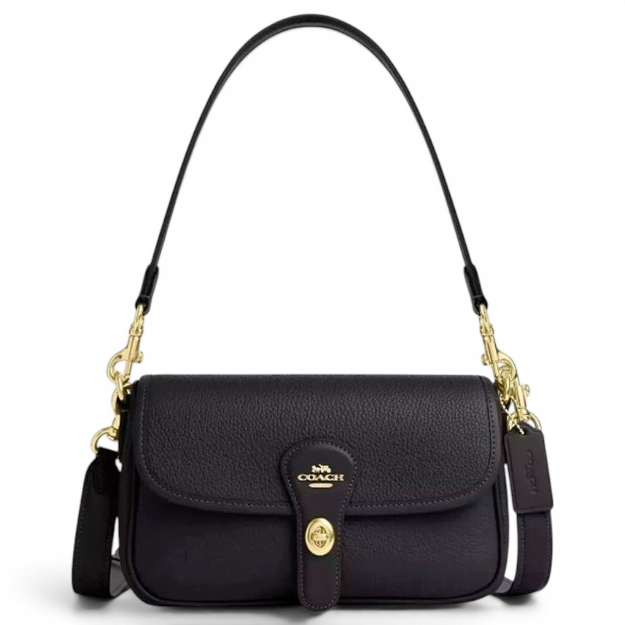 Leather crossbody bag