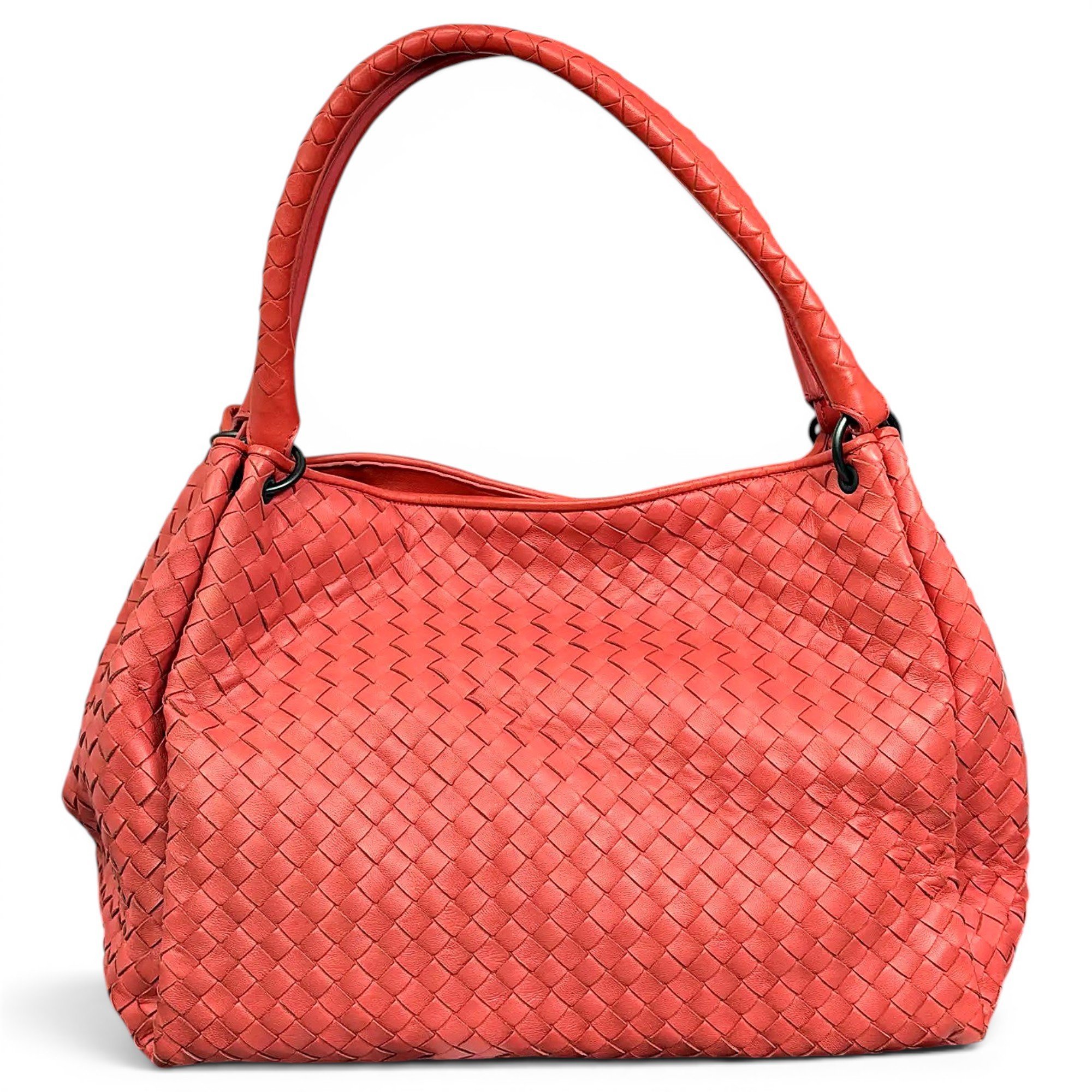 Parachute leather handbag