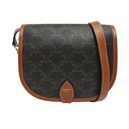 Folco leather crossbody bag