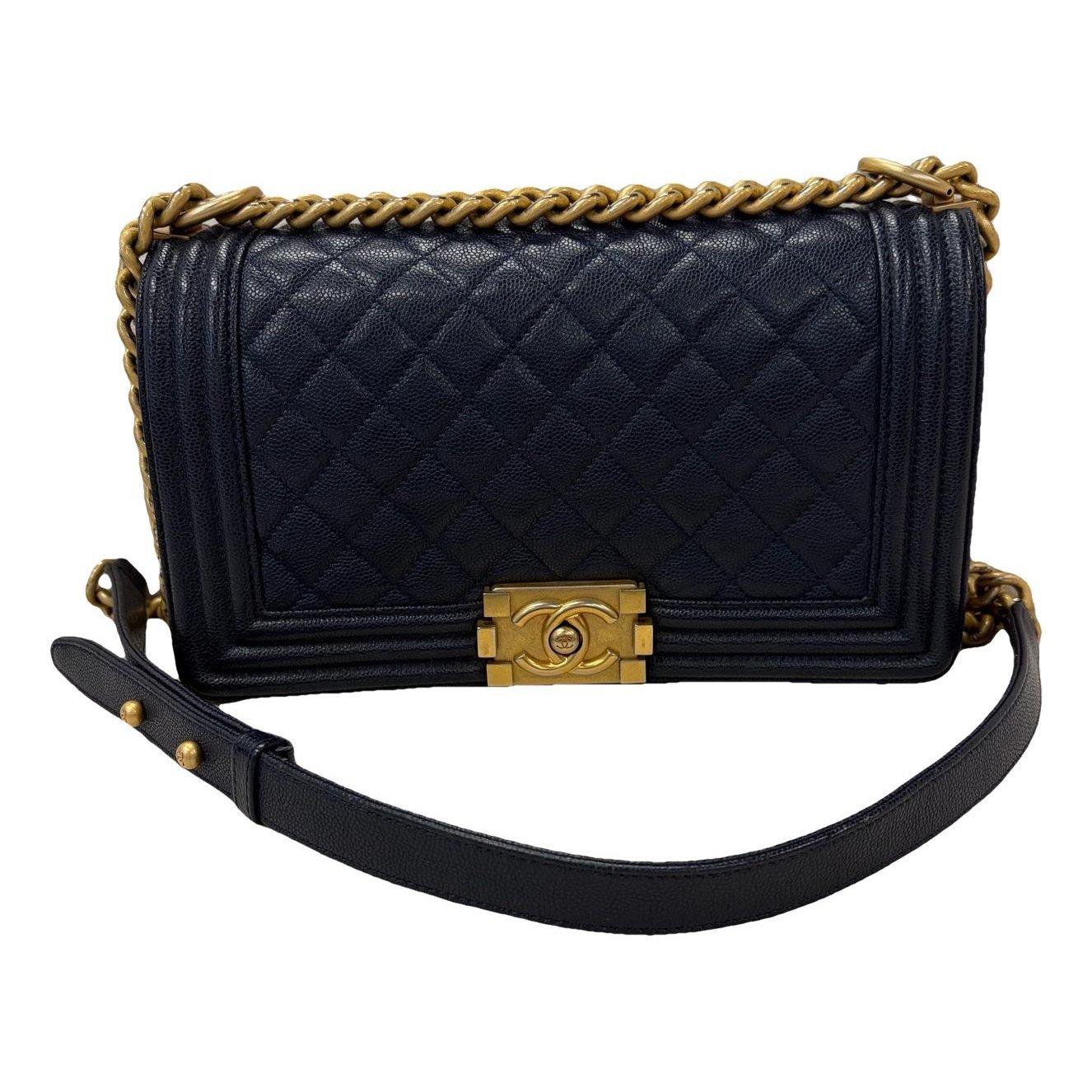 Boy leather handbag