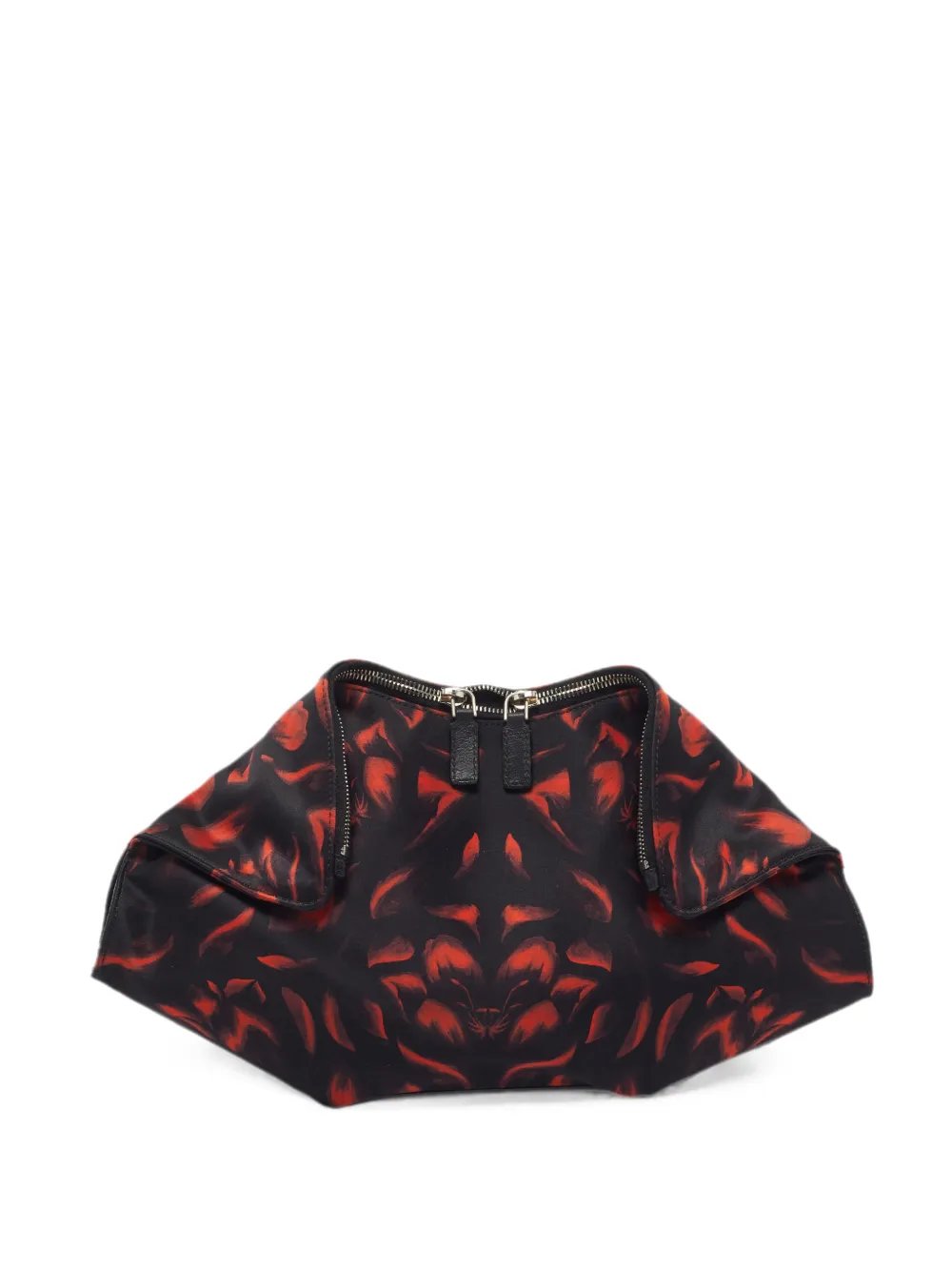 De Manta tulip-print clutch bag