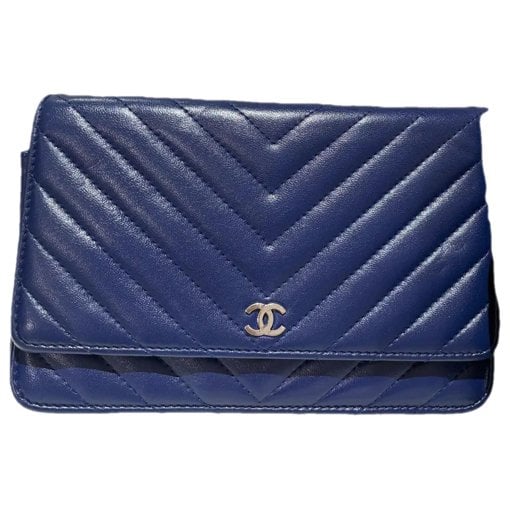 Wallet On Chain Timeless/Classique leather handbag