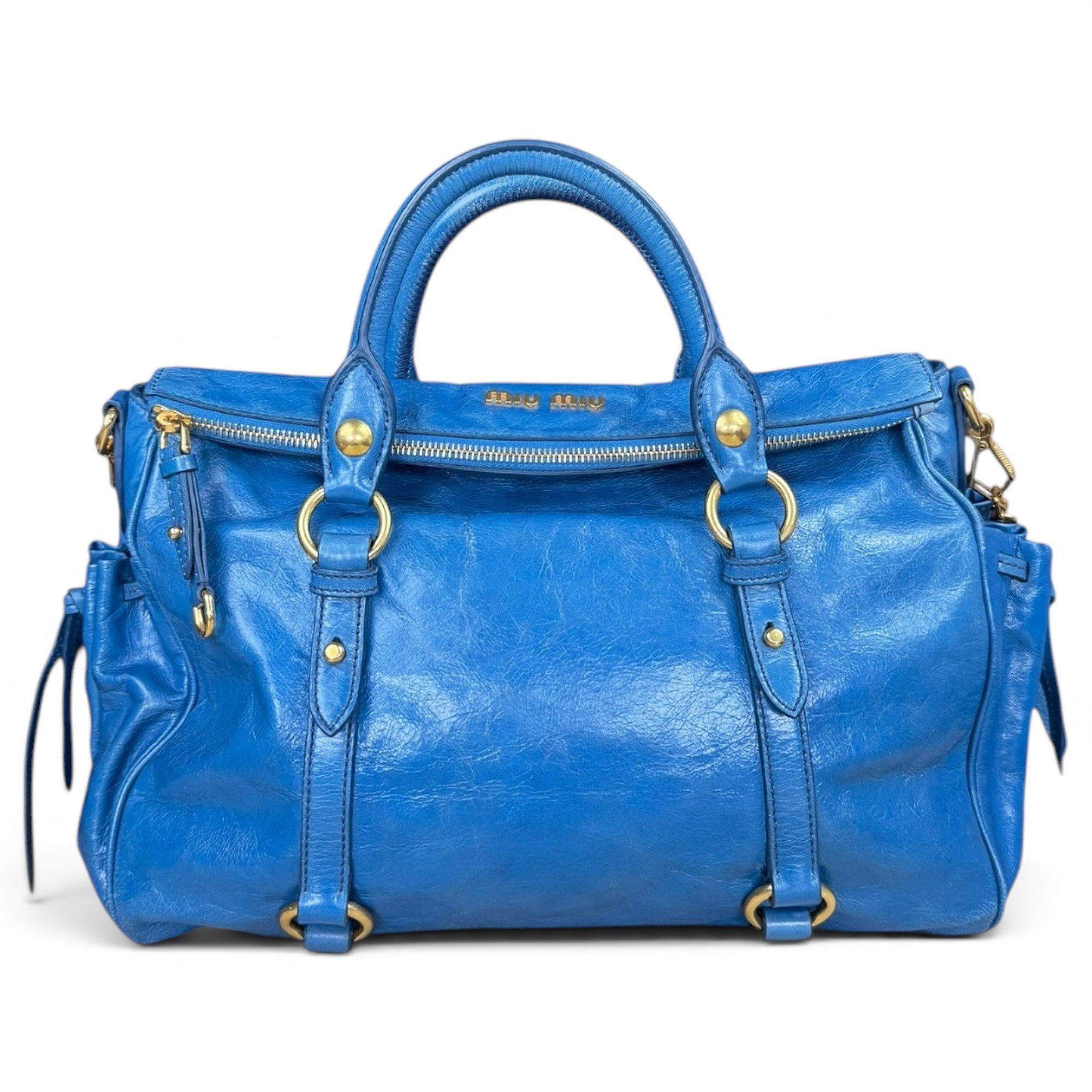 Bow bag leather handbag