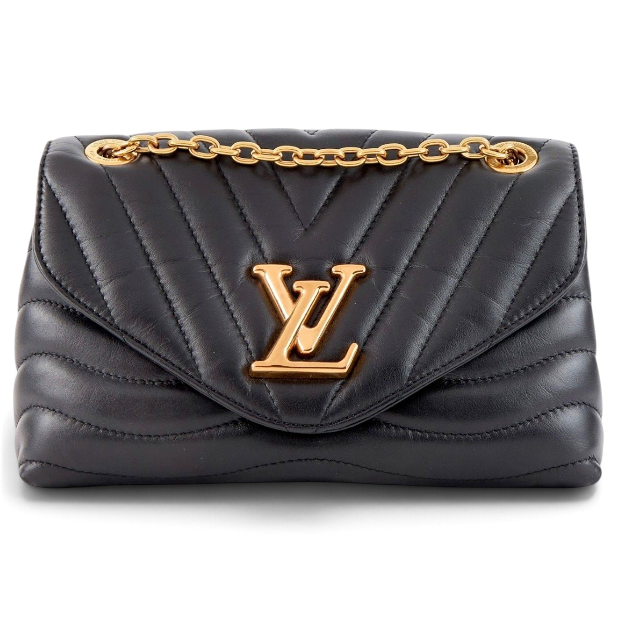 New Wave leather handbag