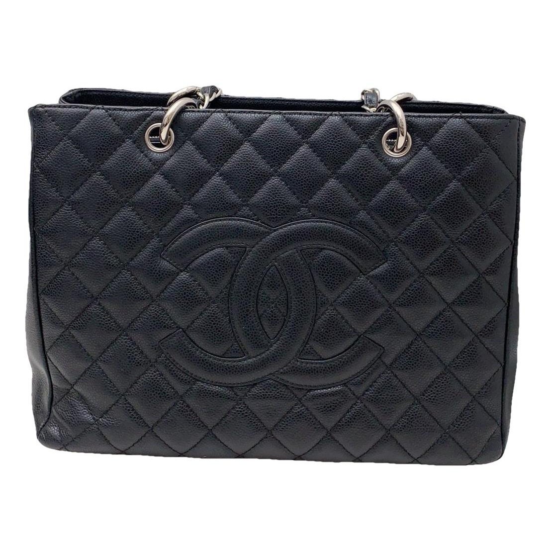 Grand shopping leather tote