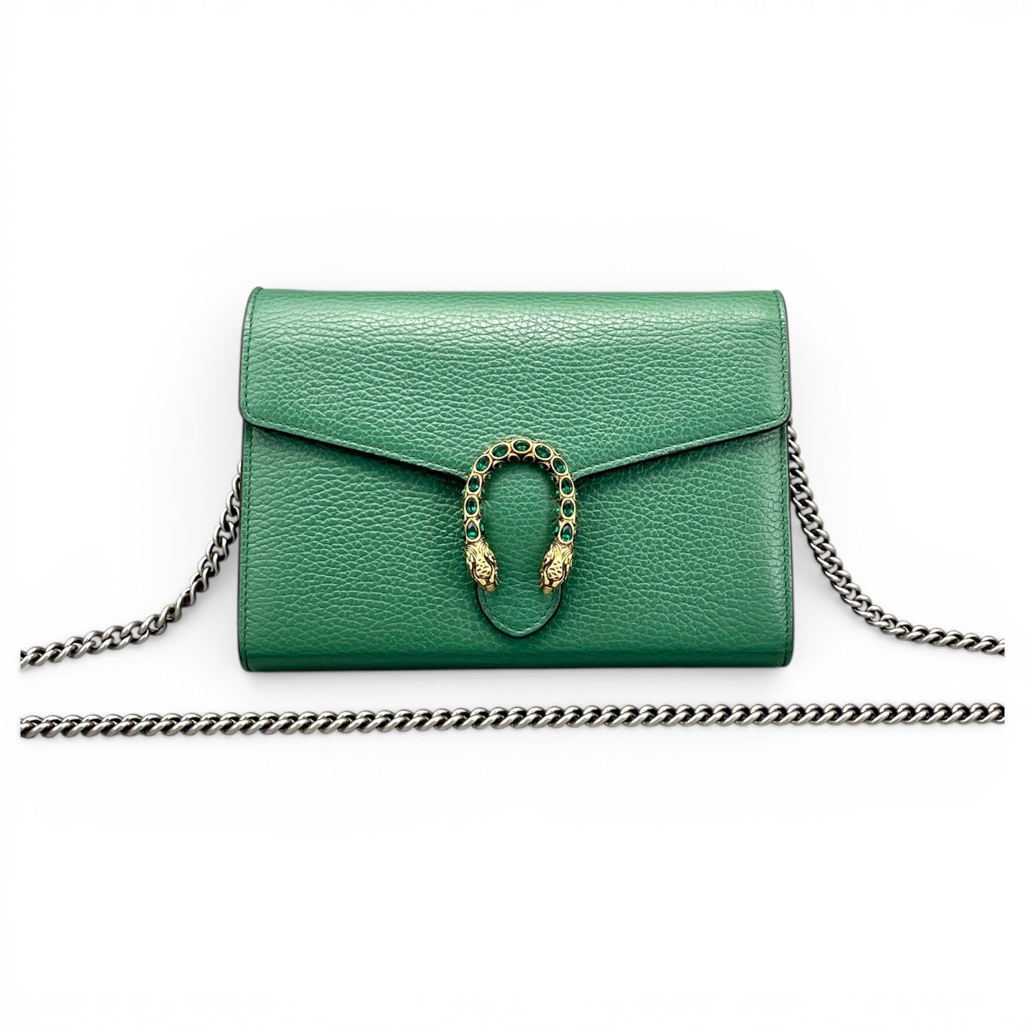 Dionysus Chain Wallet leather handbag