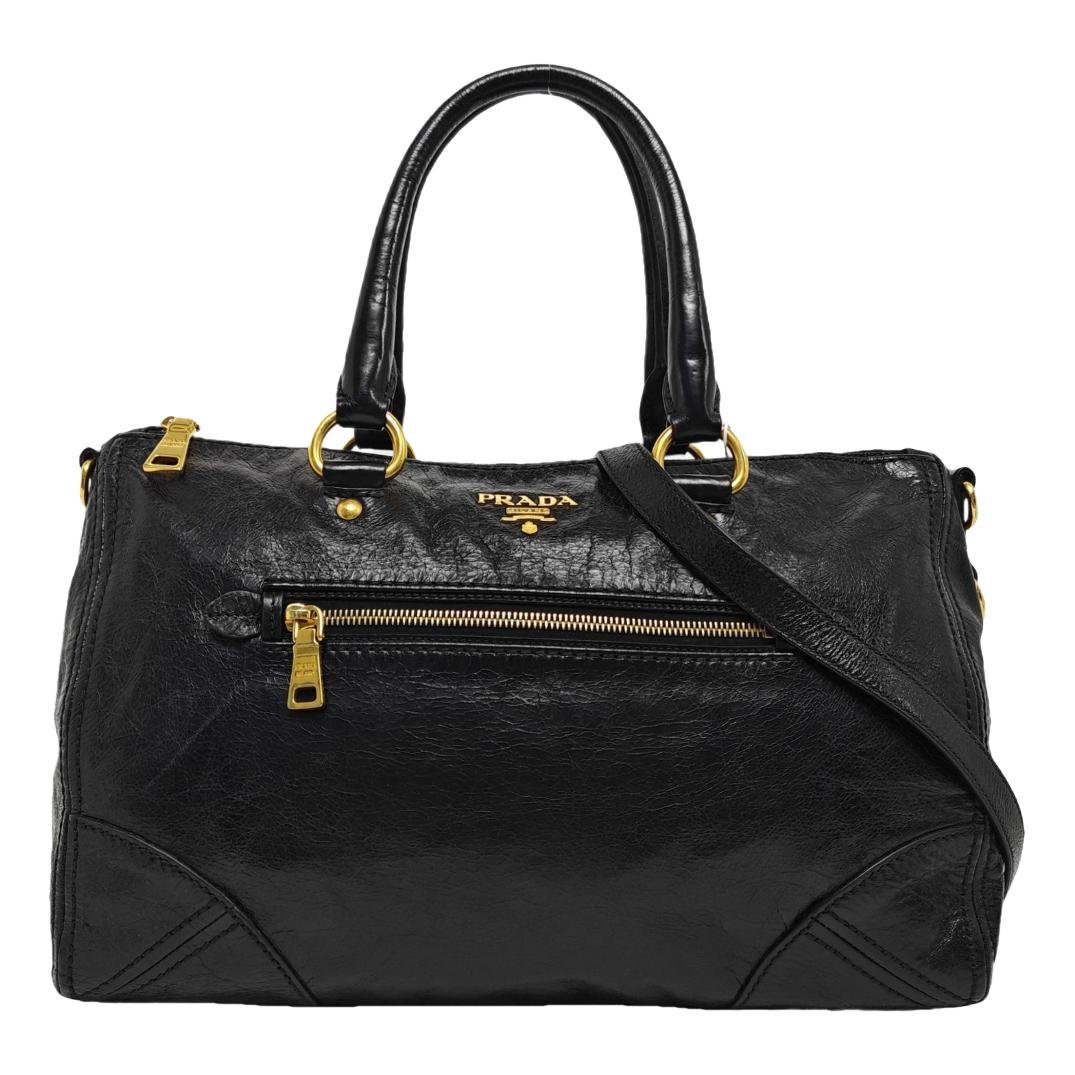 Leather handbag