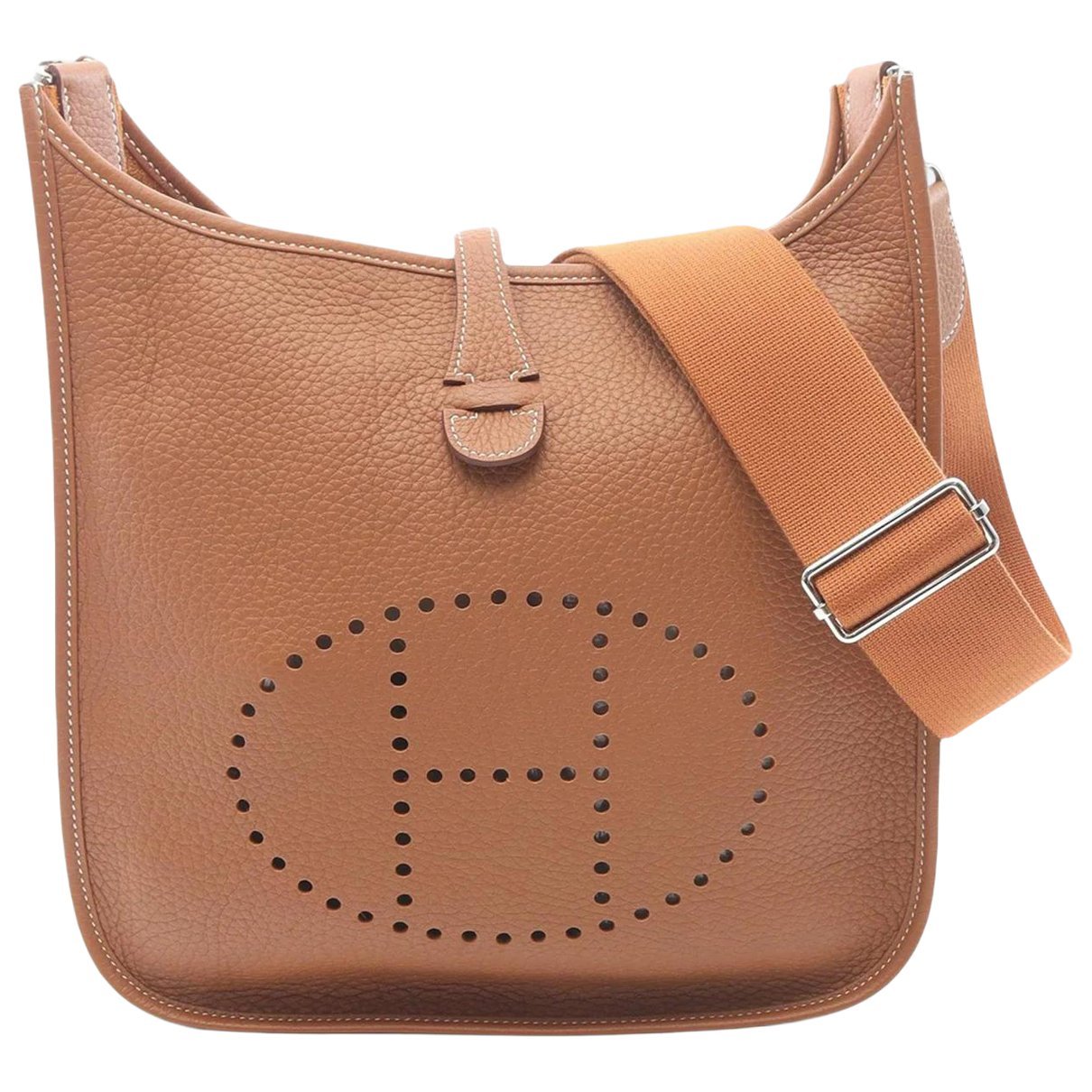 Hermes Evelyne Handbag Gold
