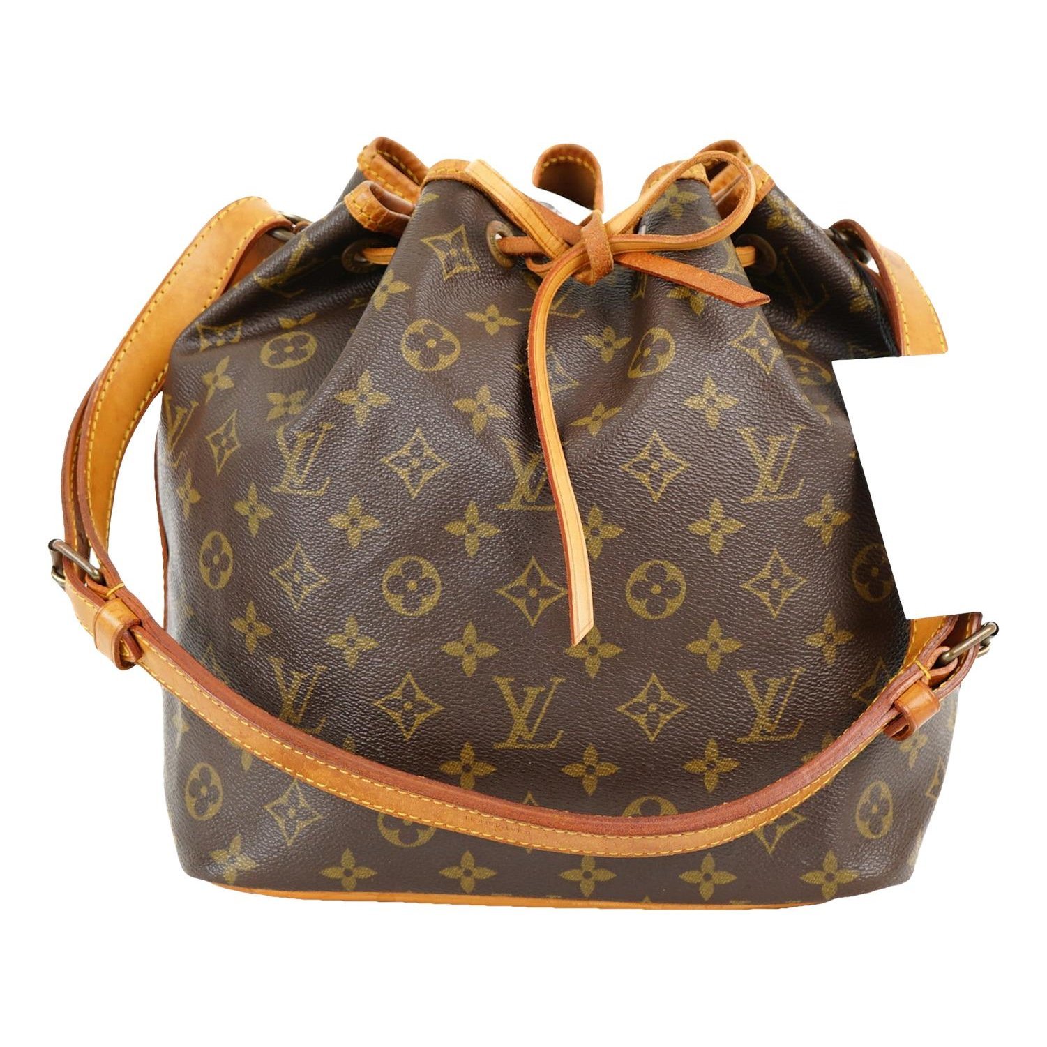 Poche Noé leather handbag