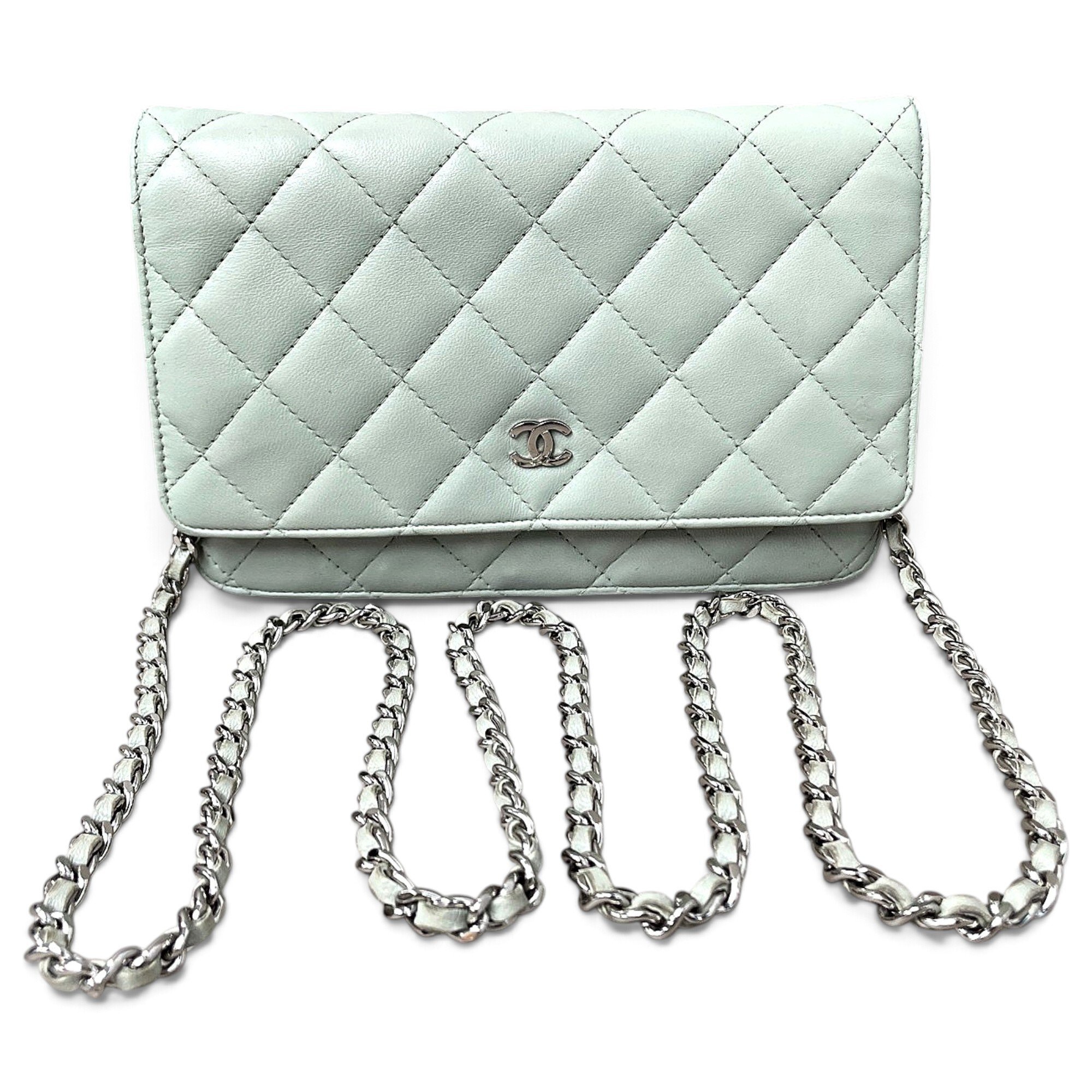 Wallet On Chain Timeless/Classique leather handbag
