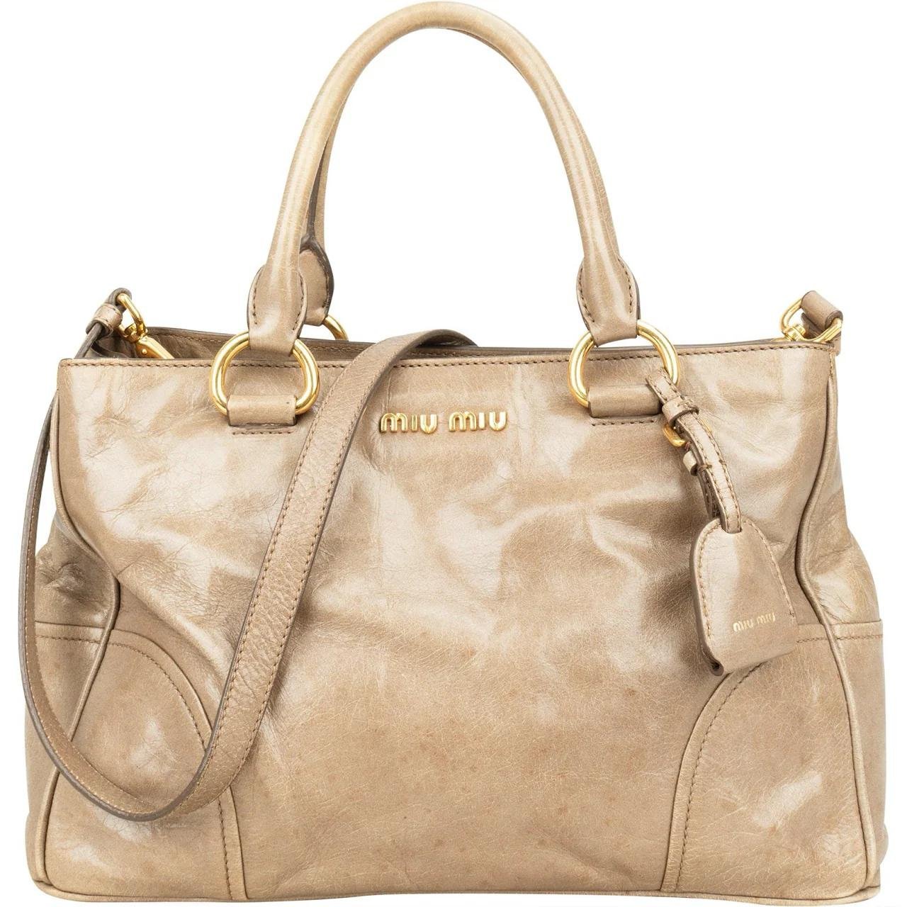 Vitello leather handbag