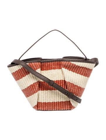 Raffia Bucket Bag