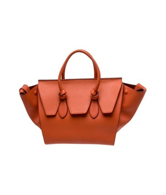 Celine Leather Tie Tote Small